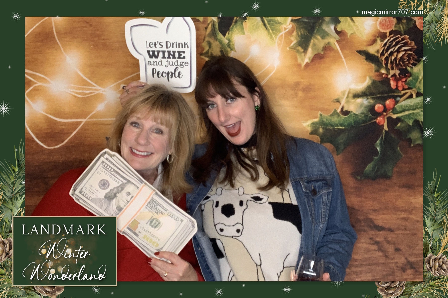 Landmark Annual Holiday Party – Santa Lap  | View more photos from the event at gallery.magicmirror707.com/u/MagicMirror707/Landmark-Annual-Holiday-Party-–-Santa-Lap