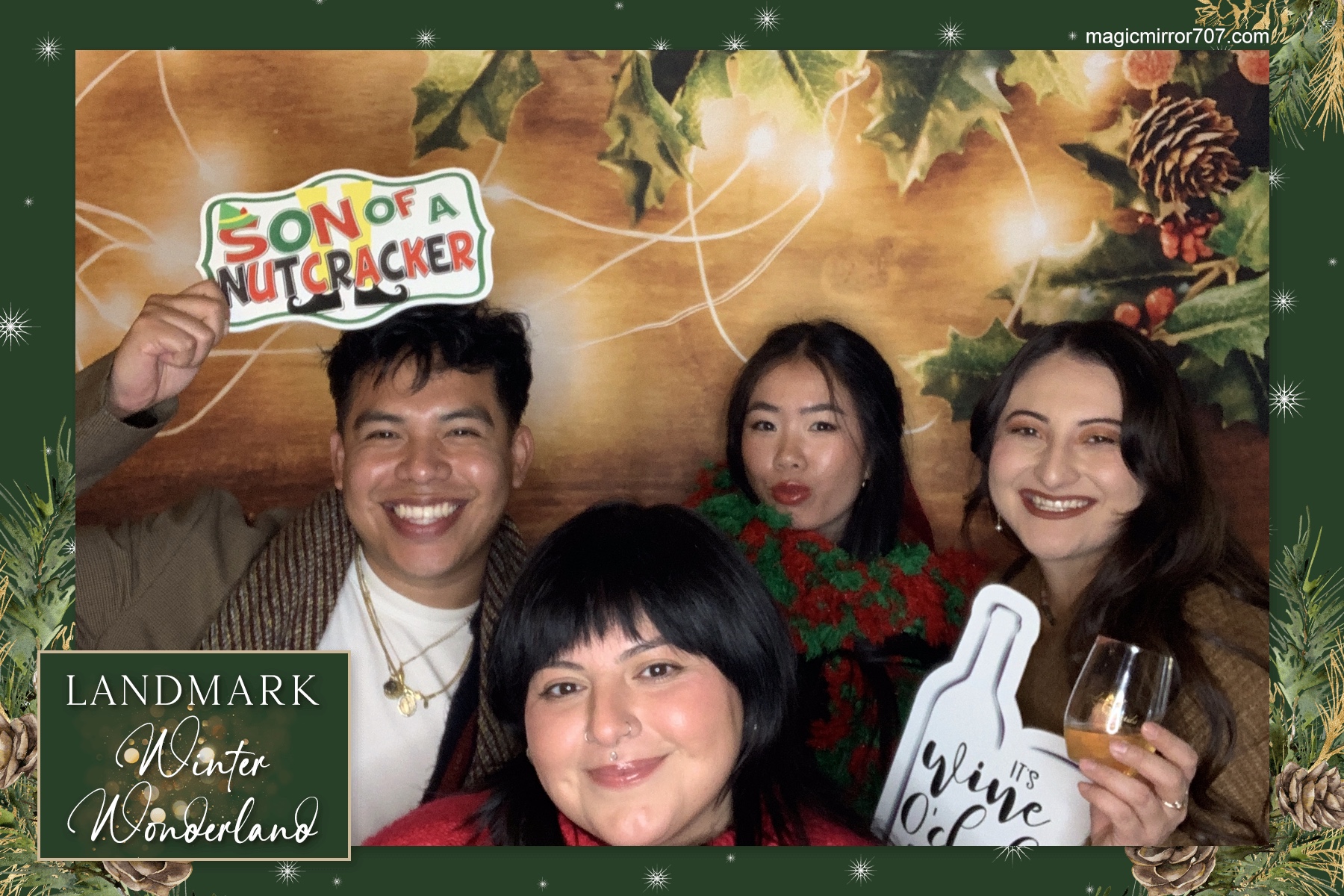 Landmark Annual Holiday Party – Santa Lap  | View more photos from the event at gallery.magicmirror707.com/u/MagicMirror707/Landmark-Annual-Holiday-Party-–-Santa-Lap