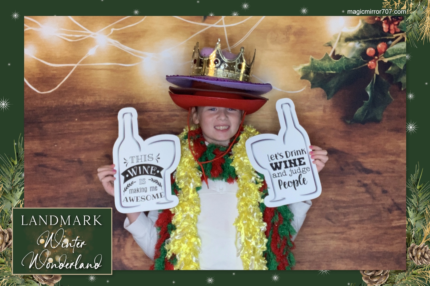 Landmark Annual Holiday Party – Santa Lap  | View more photos from the event at gallery.magicmirror707.com/u/MagicMirror707/Landmark-Annual-Holiday-Party-–-Santa-Lap