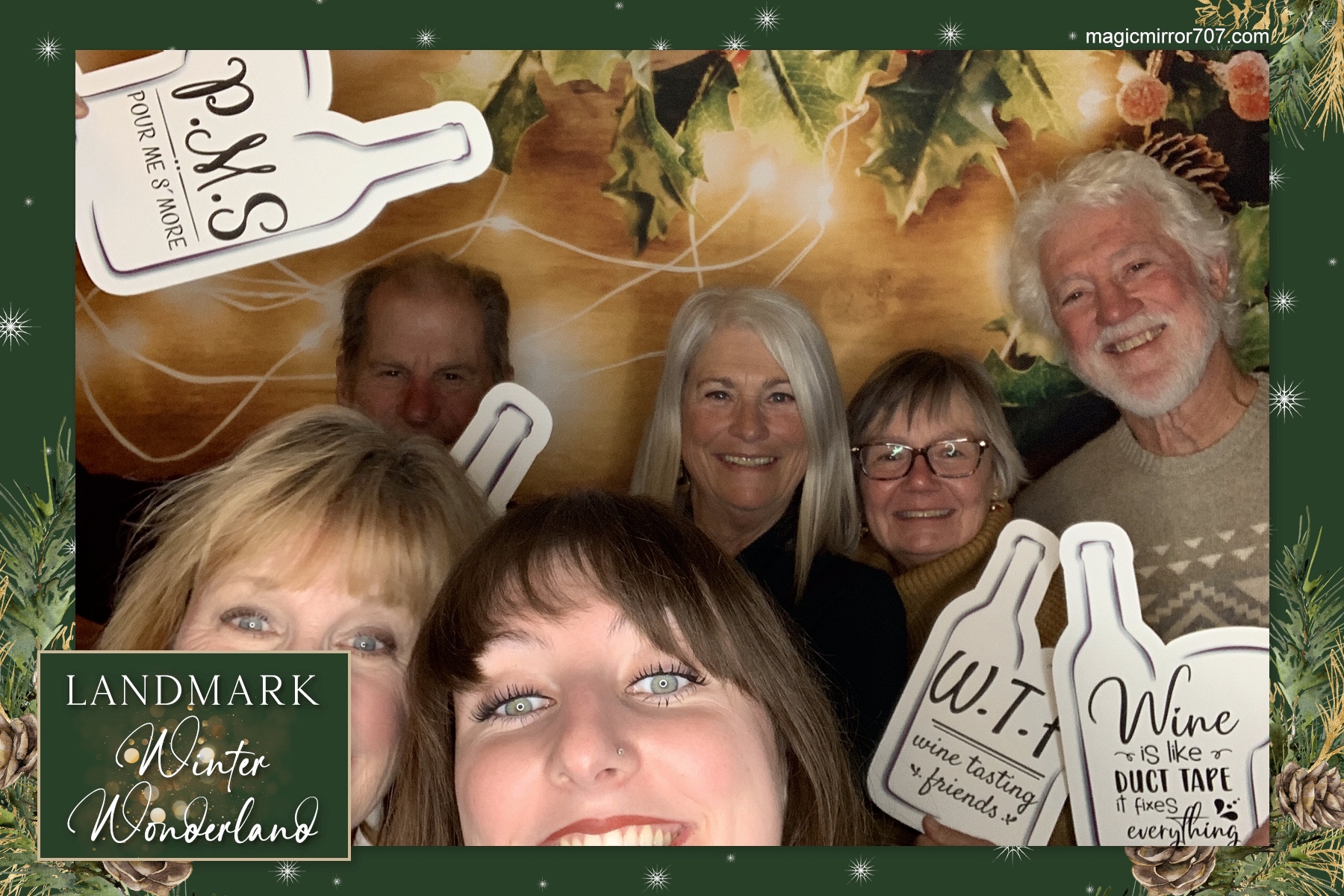 Landmark Annual Holiday Party – Santa Lap  | View more photos from the event at gallery.magicmirror707.com/u/MagicMirror707/Landmark-Annual-Holiday-Party-–-Santa-Lap