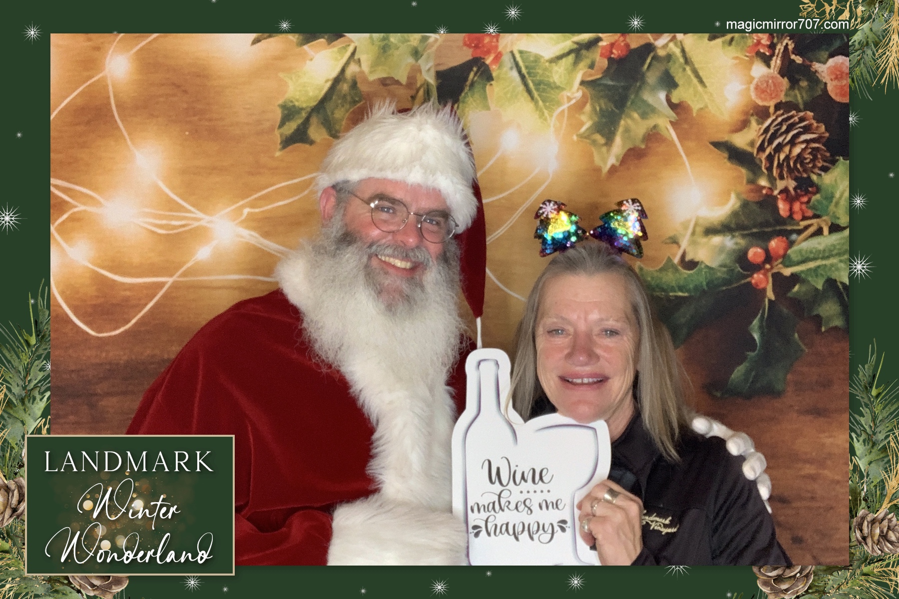 Landmark Annual Holiday Party – Santa Lap  | View more photos from the event at gallery.magicmirror707.com/u/MagicMirror707/Landmark-Annual-Holiday-Party-–-Santa-Lap