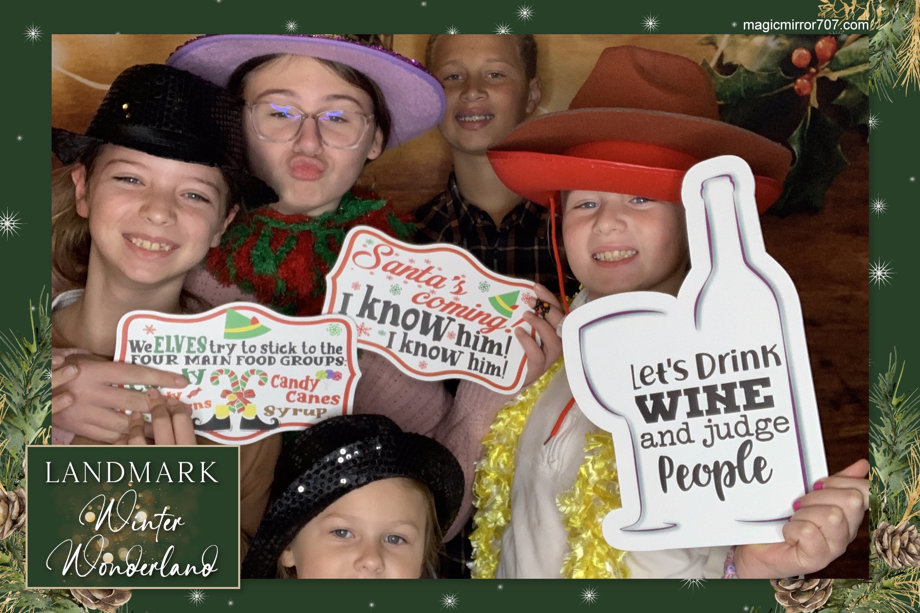 Landmark Annual Holiday Party – Santa Lap  | View more photos from the event at gallery.magicmirror707.com/u/MagicMirror707/Landmark-Annual-Holiday-Party-–-Santa-Lap