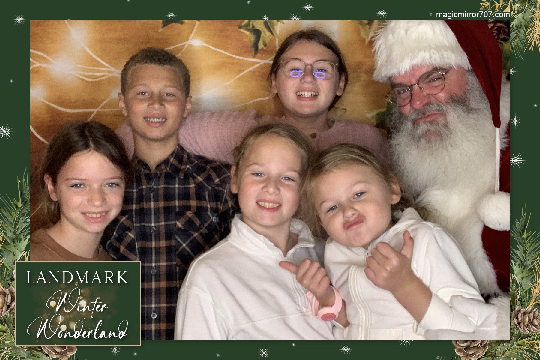 Landmark Annual Holiday Party – Santa Lap  | View more photos from the event at gallery.magicmirror707.com/u/MagicMirror707/Landmark-Annual-Holiday-Party-–-Santa-Lap