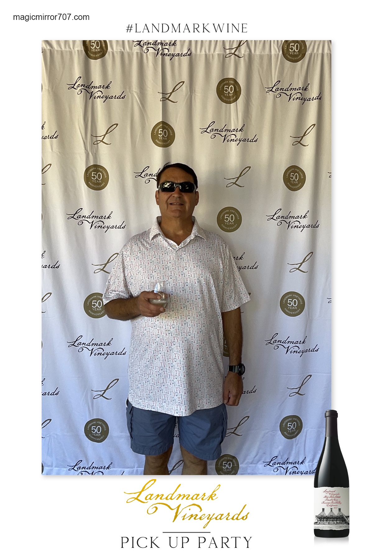 Landmark Wine Pick Up Party | View more photos from the event at gallery.magicmirror707.com/u/MagicMirror707/Landmark-Wine-Pick-Up-Party