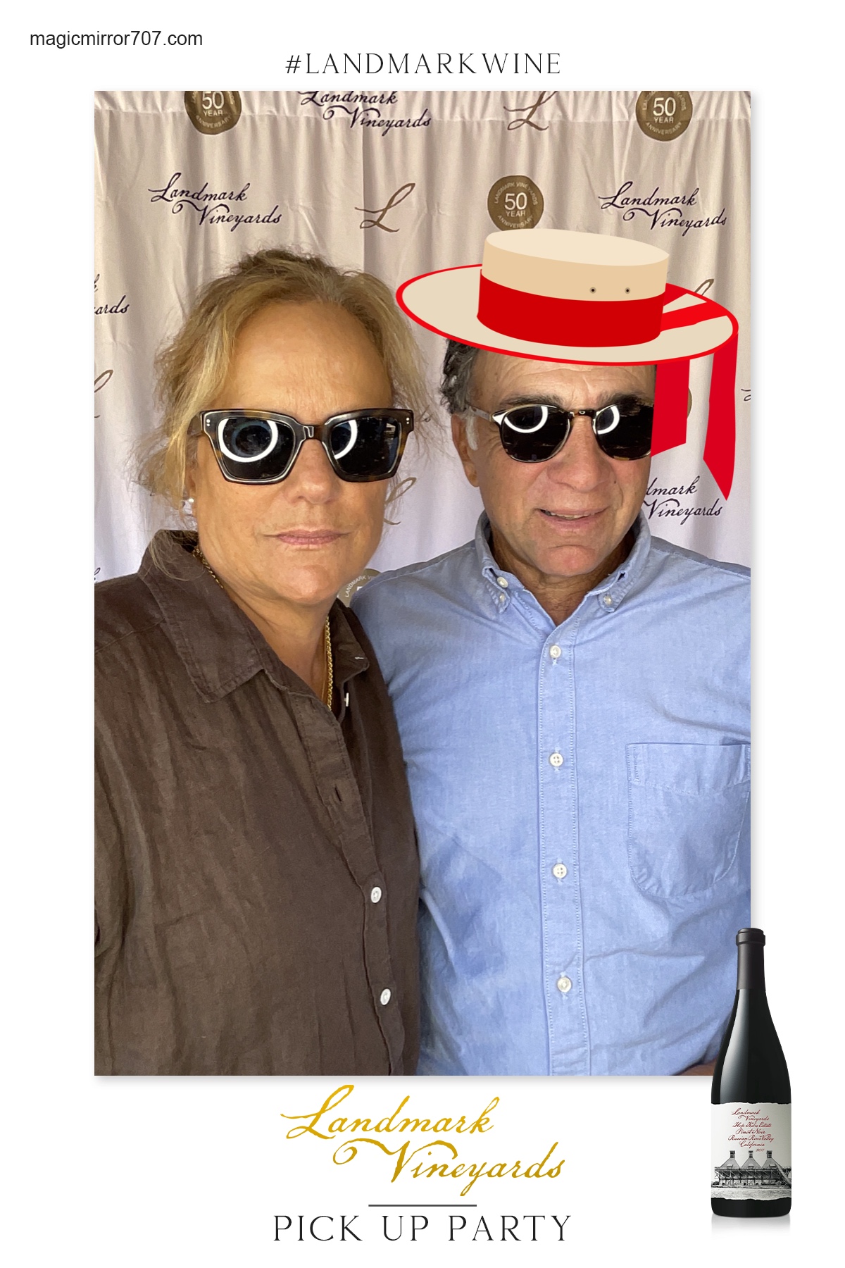 Landmark Wine Pick Up Party | View more photos from the event at gallery.magicmirror707.com/u/MagicMirror707/Landmark-Wine-Pick-Up-Party