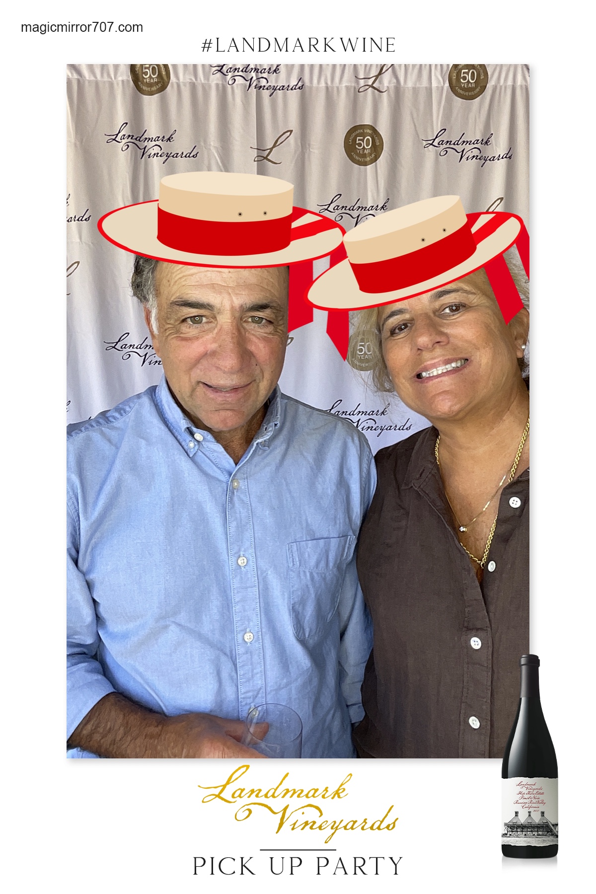 Landmark Wine Pick Up Party | View more photos from the event at gallery.magicmirror707.com/u/MagicMirror707/Landmark-Wine-Pick-Up-Party