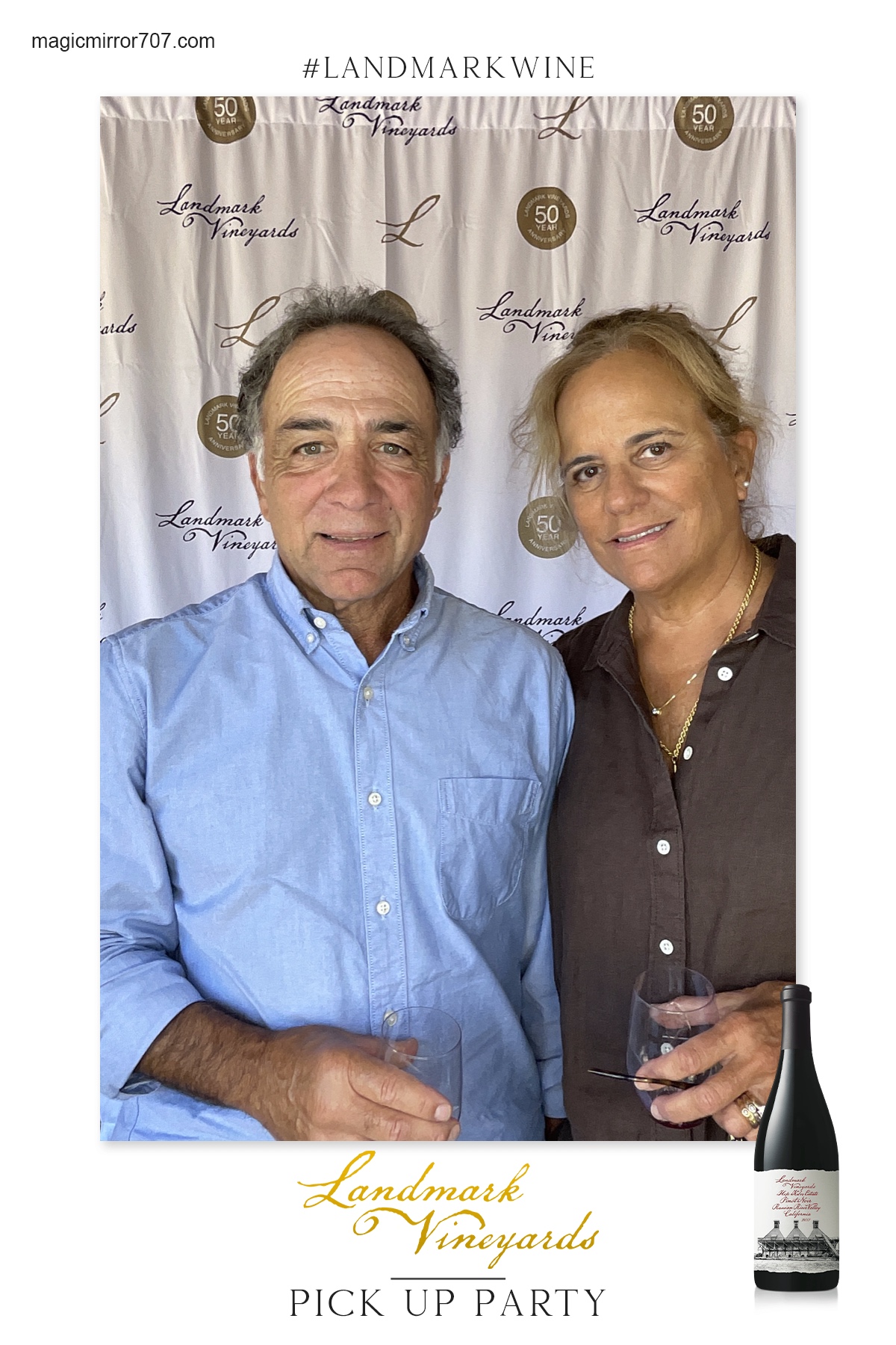 Landmark Wine Pick Up Party | View more photos from the event at gallery.magicmirror707.com/u/MagicMirror707/Landmark-Wine-Pick-Up-Party