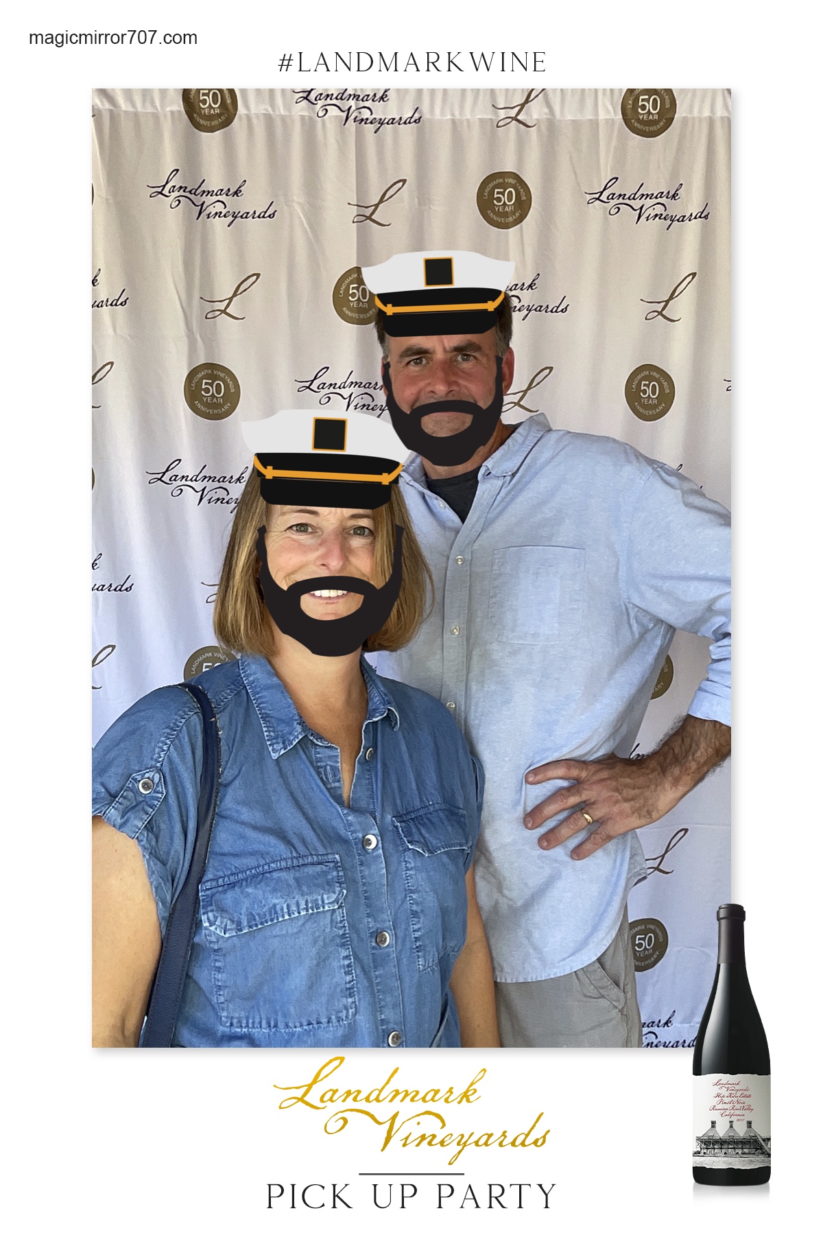 Landmark Wine Pick Up Party | View more photos from the event at gallery.magicmirror707.com/u/MagicMirror707/Landmark-Wine-Pick-Up-Party