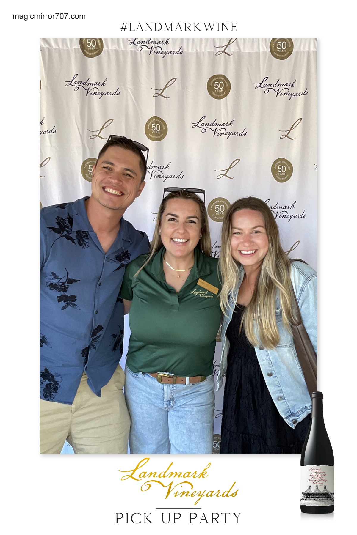 Landmark Wine Pick Up Party | View more photos from the event at gallery.magicmirror707.com/u/MagicMirror707/Landmark-Wine-Pick-Up-Party