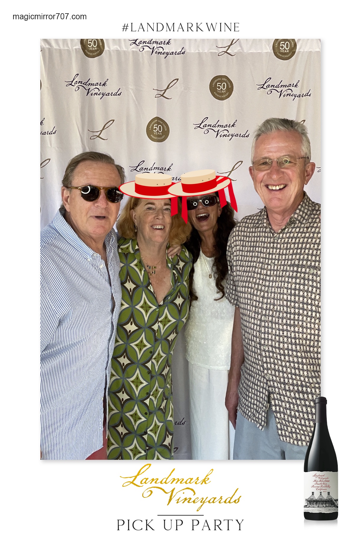 Landmark Wine Pick Up Party | View more photos from the event at gallery.magicmirror707.com/u/MagicMirror707/Landmark-Wine-Pick-Up-Party