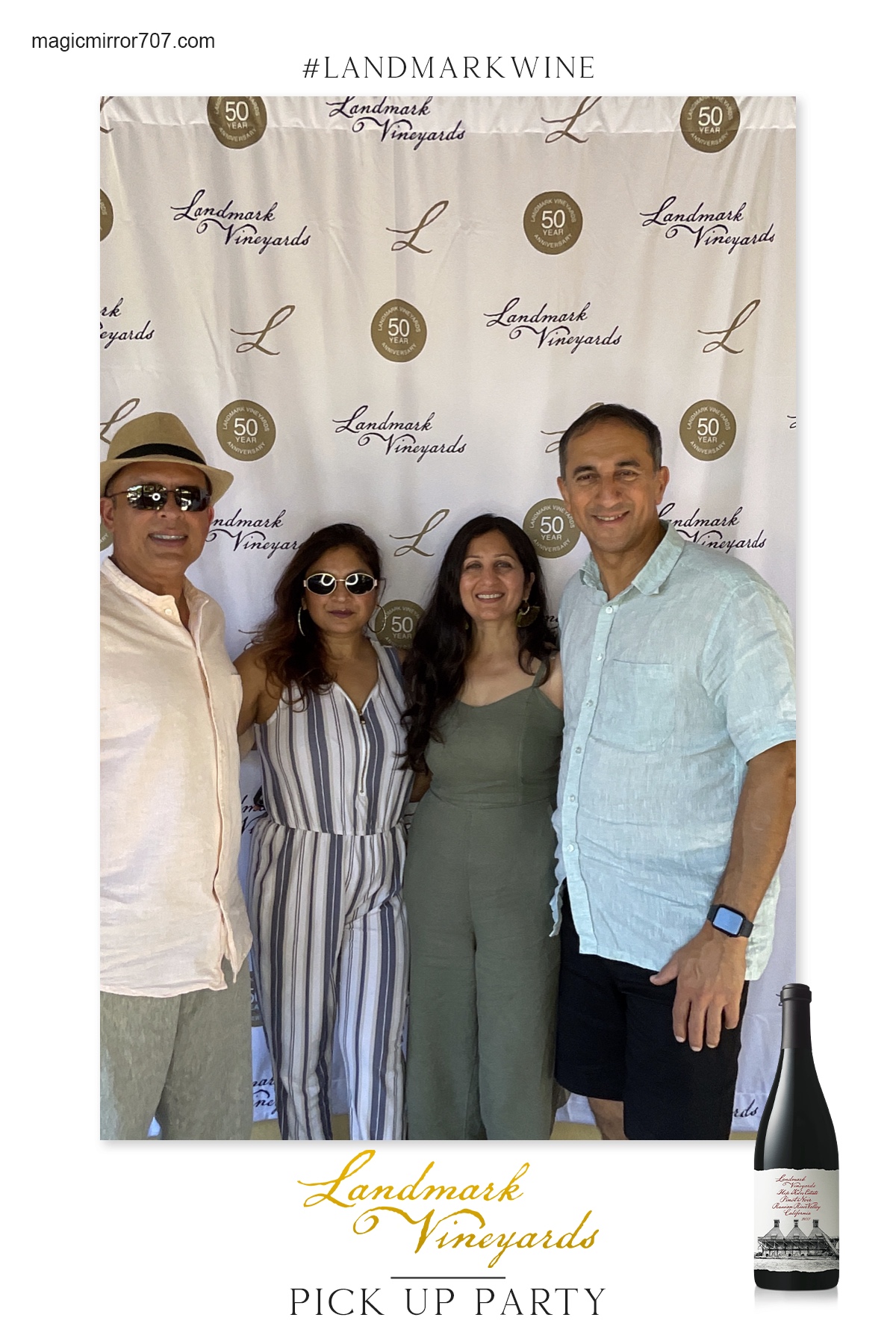 Landmark Wine Pick Up Party | View more photos from the event at gallery.magicmirror707.com/u/MagicMirror707/Landmark-Wine-Pick-Up-Party