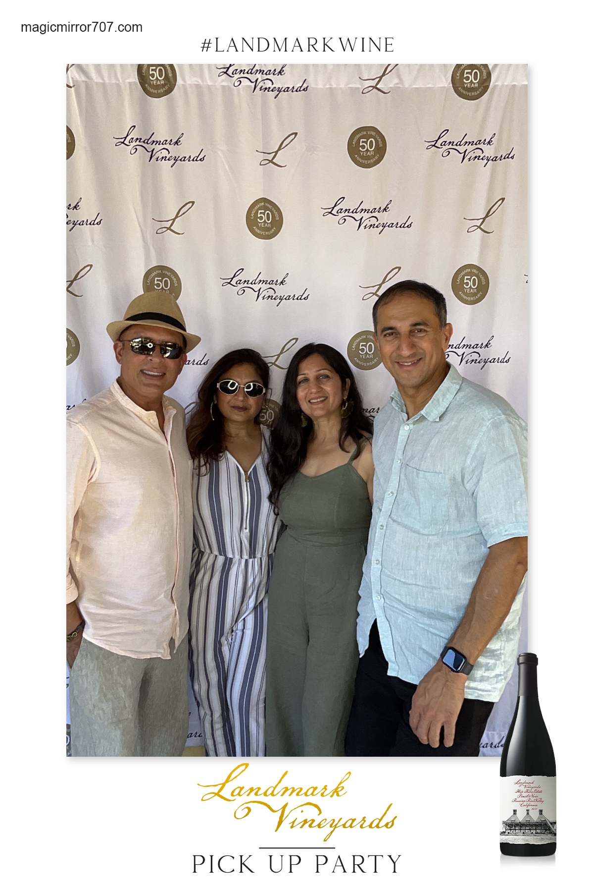 Landmark Wine Pick Up Party | View more photos from the event at gallery.magicmirror707.com/u/MagicMirror707/Landmark-Wine-Pick-Up-Party