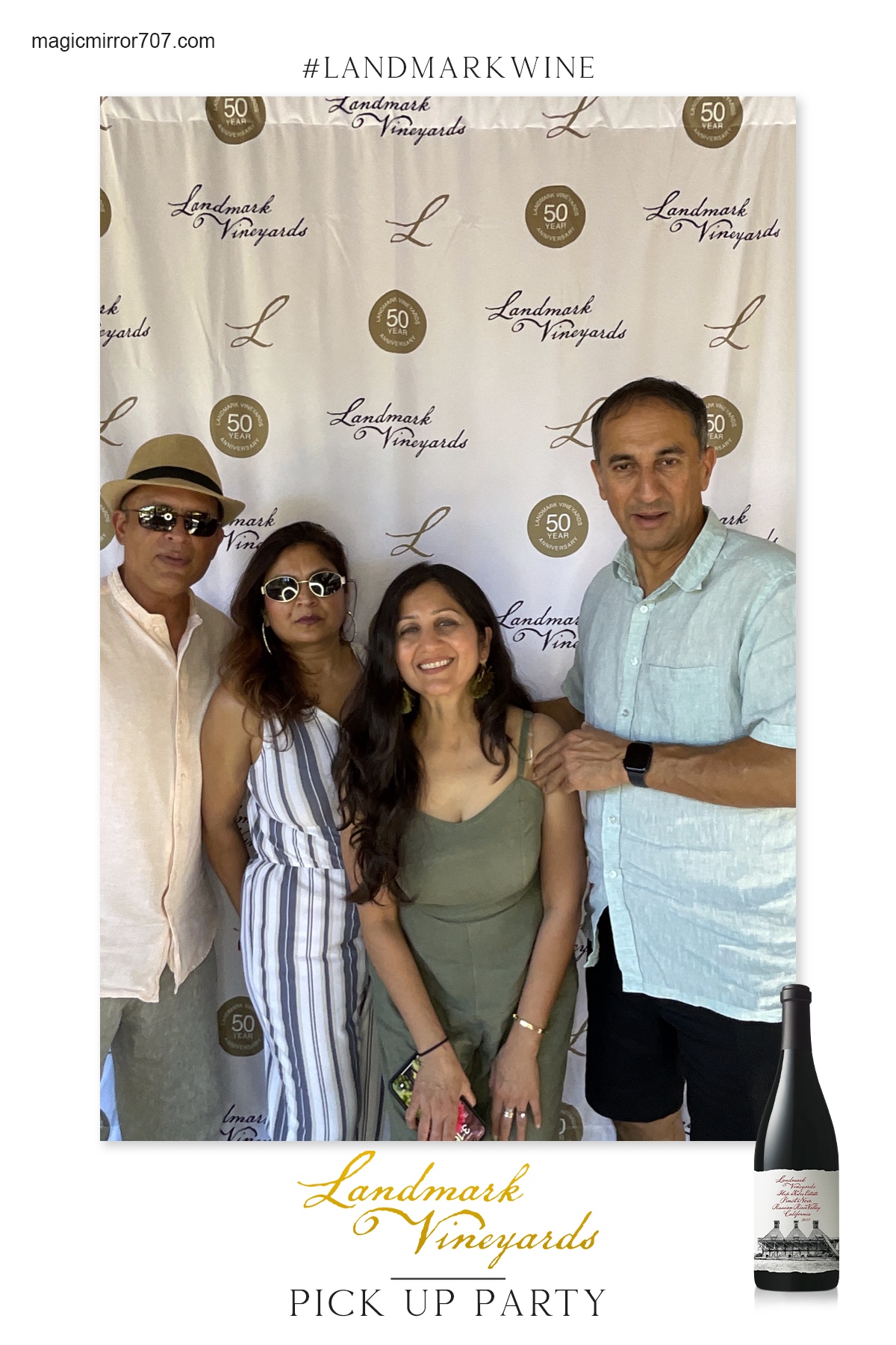 Landmark Wine Pick Up Party | View more photos from the event at gallery.magicmirror707.com/u/MagicMirror707/Landmark-Wine-Pick-Up-Party