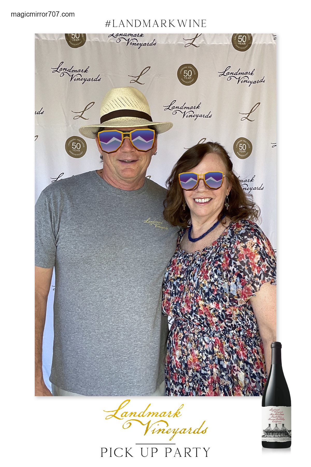 Landmark Wine Pick Up Party | View more photos from the event at gallery.magicmirror707.com/u/MagicMirror707/Landmark-Wine-Pick-Up-Party