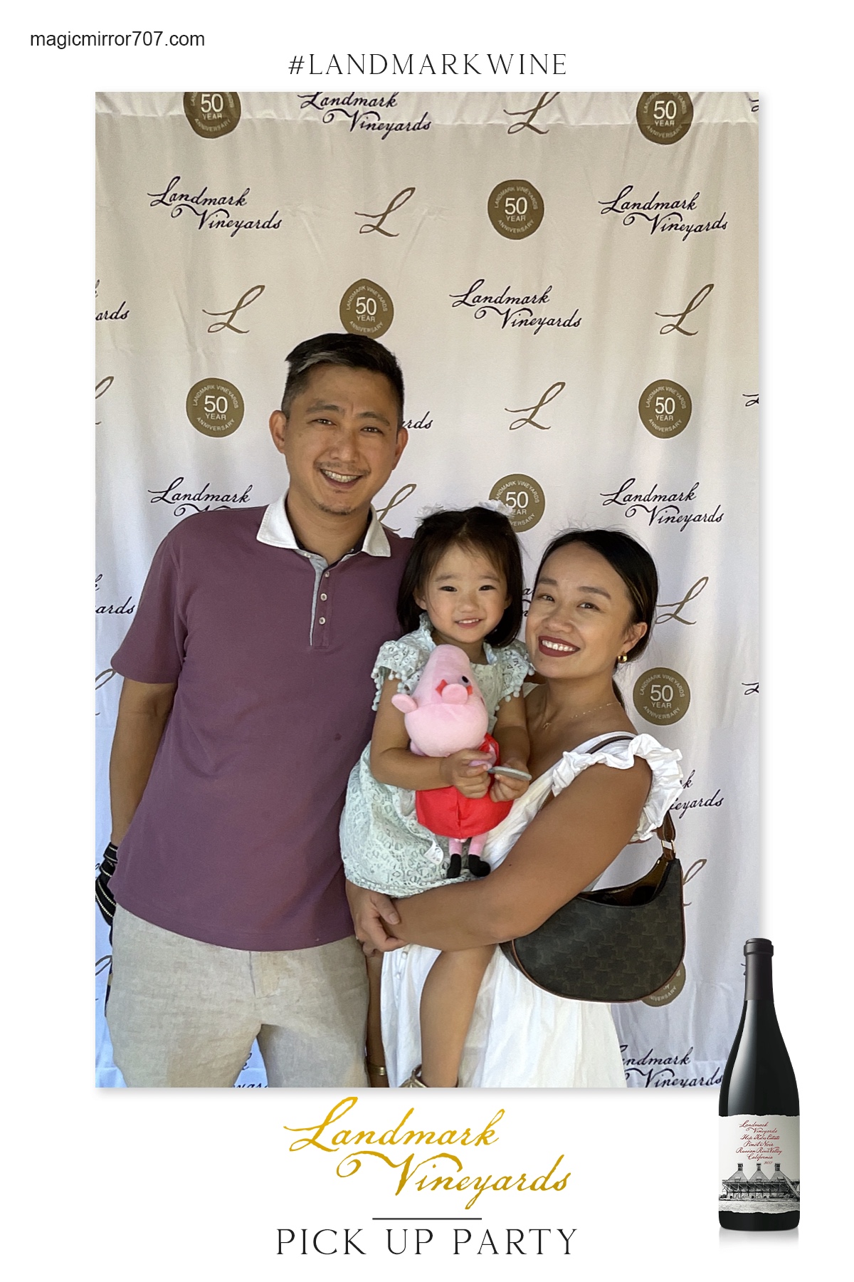 Landmark Wine Pick Up Party | View more photos from the event at gallery.magicmirror707.com/u/MagicMirror707/Landmark-Wine-Pick-Up-Party