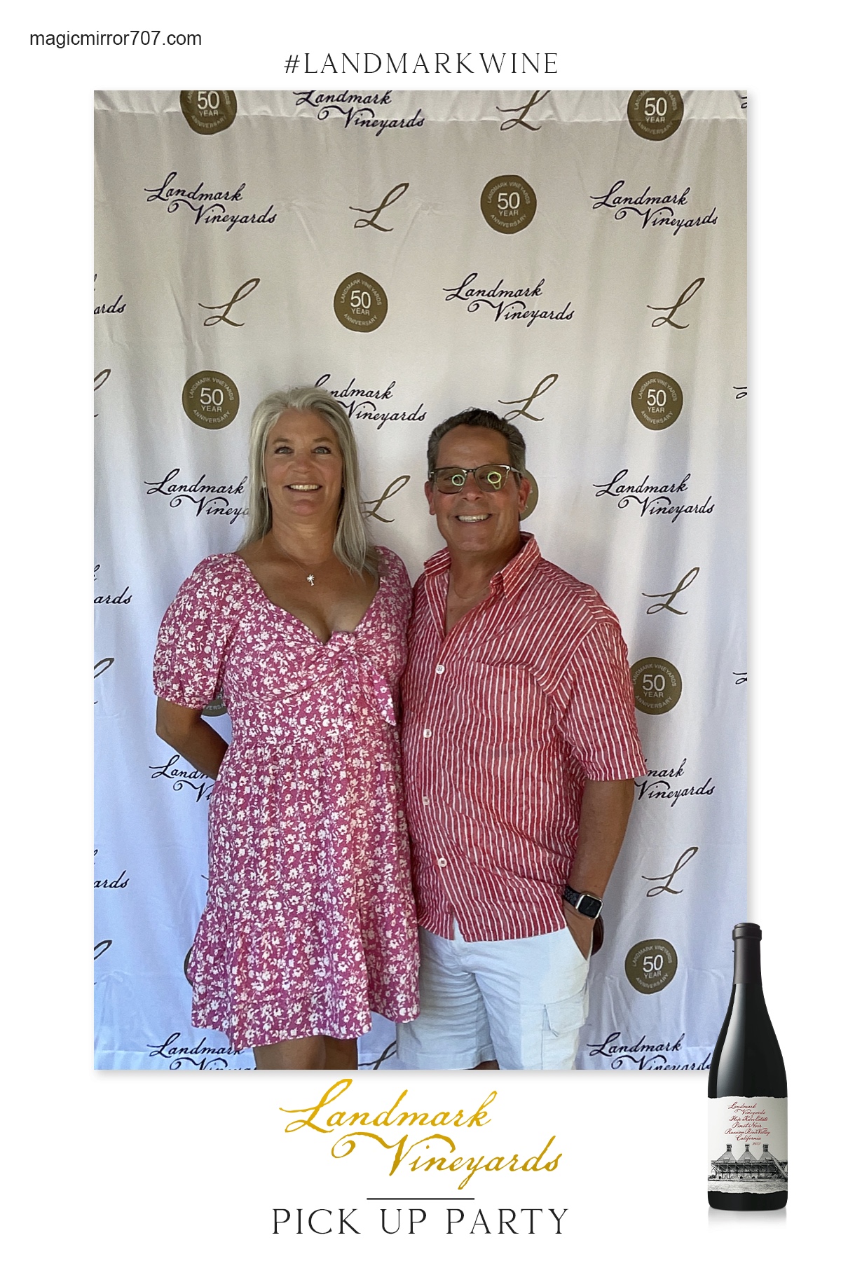 Landmark Wine Pick Up Party | View more photos from the event at gallery.magicmirror707.com/u/MagicMirror707/Landmark-Wine-Pick-Up-Party