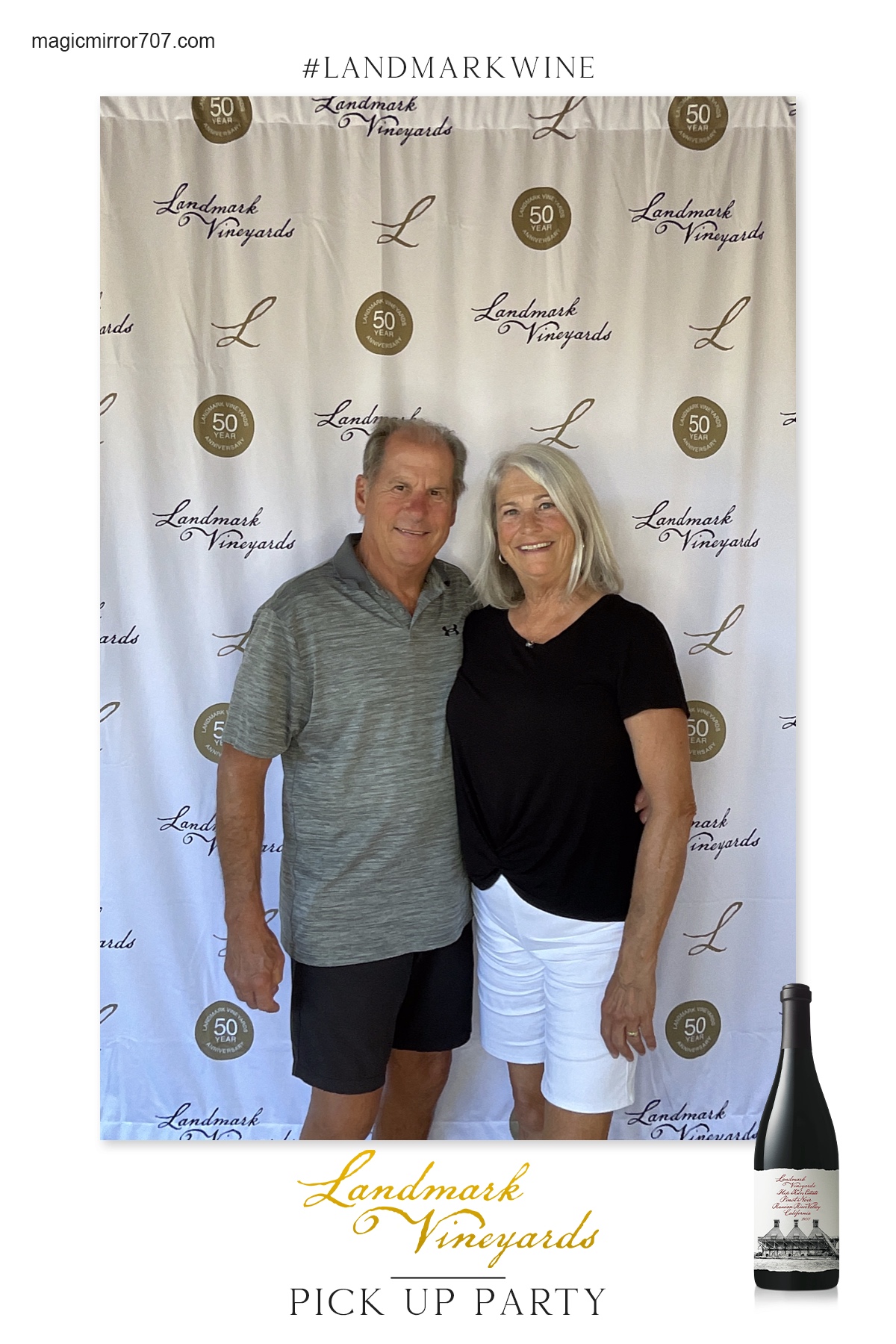 Landmark Wine Pick Up Party | View more photos from the event at gallery.magicmirror707.com/u/MagicMirror707/Landmark-Wine-Pick-Up-Party