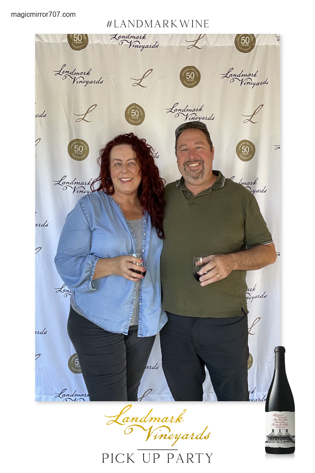 Landmark Wine Pick Up Party | View more photos from the event at gallery.magicmirror707.com/u/MagicMirror707/Landmark-Wine-Pick-Up-Party