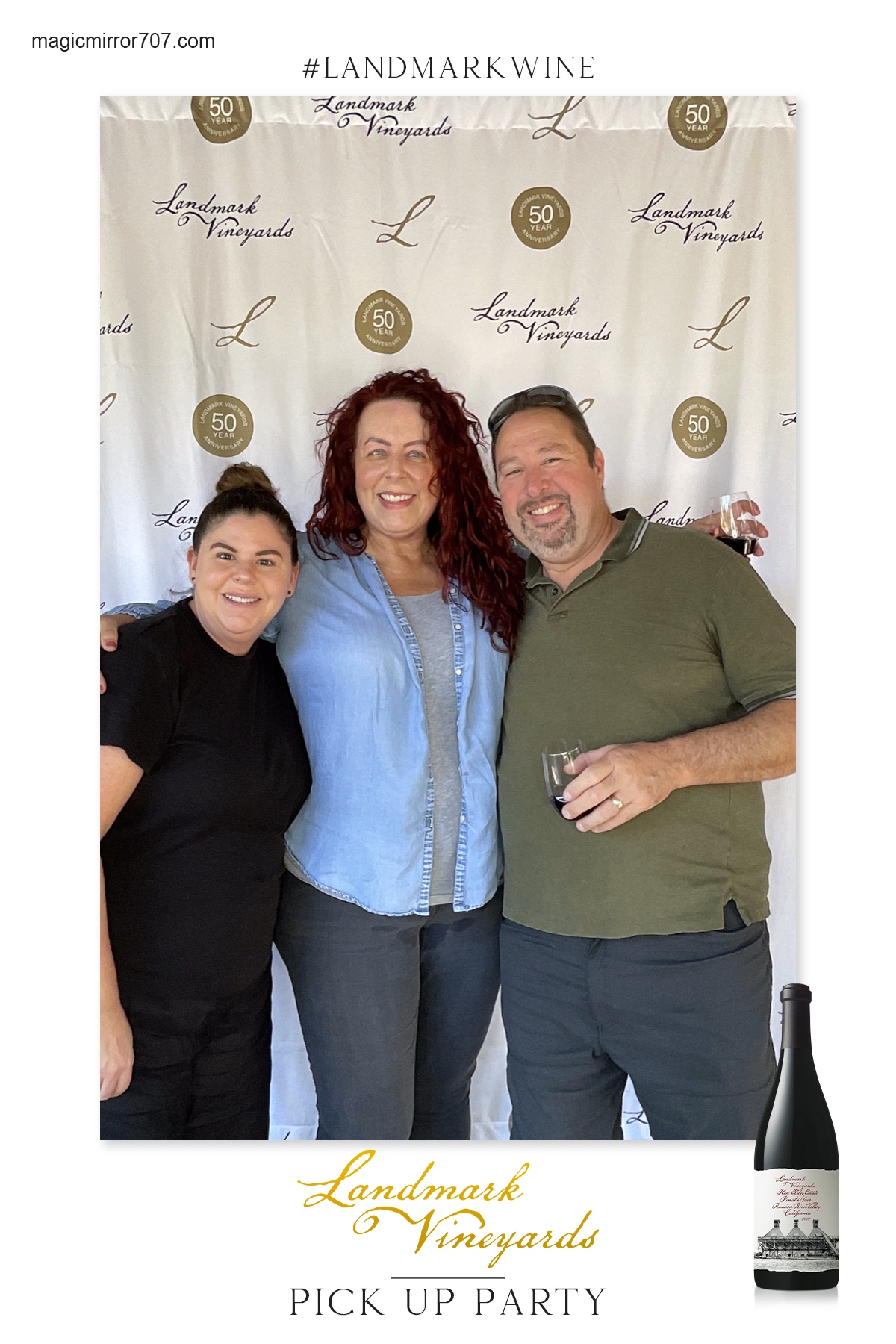 Landmark Wine Pick Up Party | View more photos from the event at gallery.magicmirror707.com/u/MagicMirror707/Landmark-Wine-Pick-Up-Party