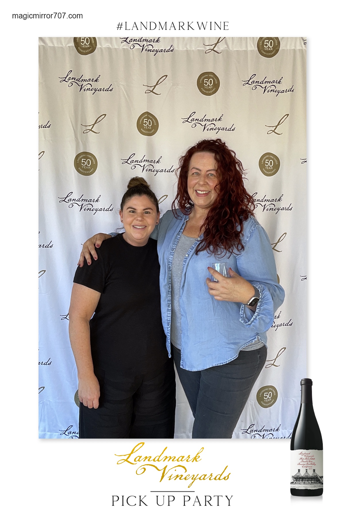 Landmark Wine Pick Up Party | View more photos from the event at gallery.magicmirror707.com/u/MagicMirror707/Landmark-Wine-Pick-Up-Party