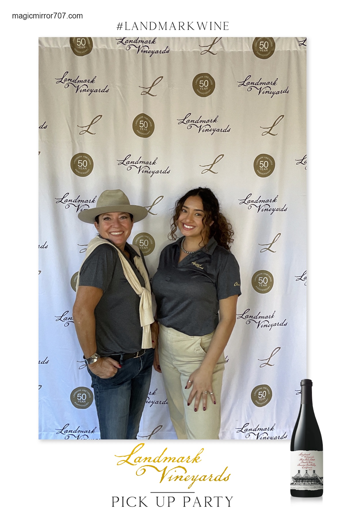 Landmark Wine Pick Up Party | View more photos from the event at gallery.magicmirror707.com/u/MagicMirror707/Landmark-Wine-Pick-Up-Party