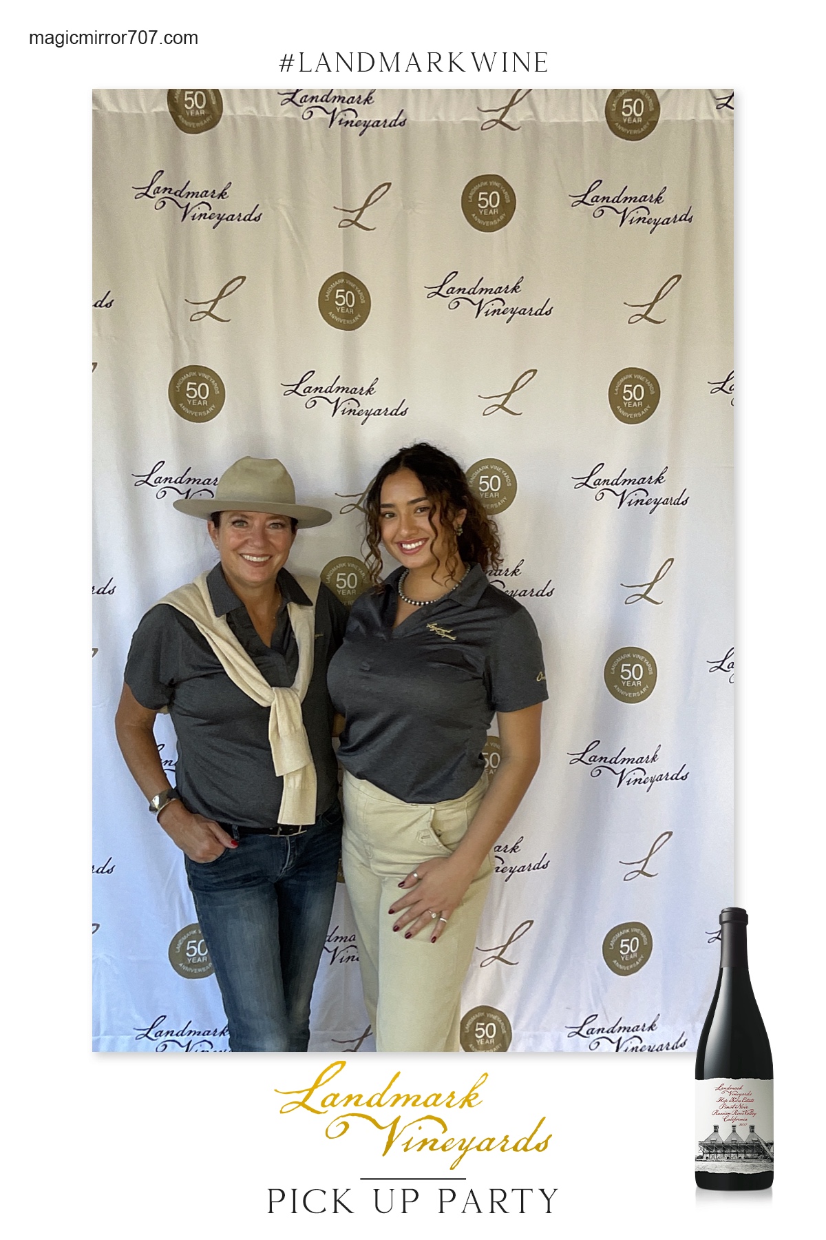 Landmark Wine Pick Up Party | View more photos from the event at gallery.magicmirror707.com/u/MagicMirror707/Landmark-Wine-Pick-Up-Party