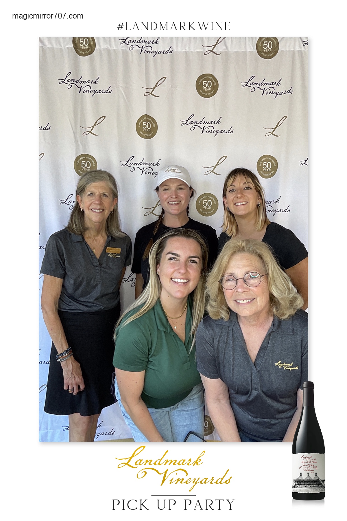 Landmark Wine Pick Up Party | View more photos from the event at gallery.magicmirror707.com/u/MagicMirror707/Landmark-Wine-Pick-Up-Party