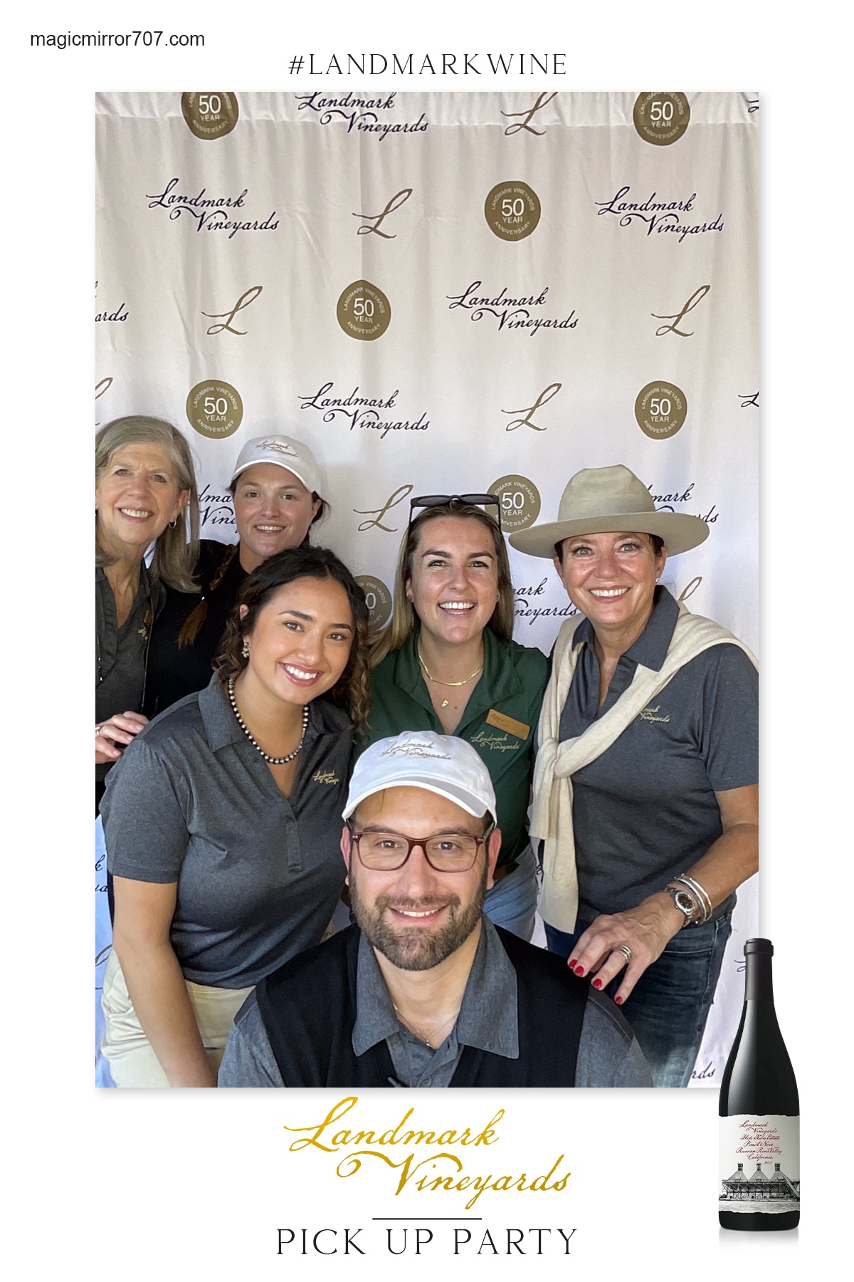 Landmark Wine Pick Up Party | View more photos from the event at gallery.magicmirror707.com/u/MagicMirror707/Landmark-Wine-Pick-Up-Party