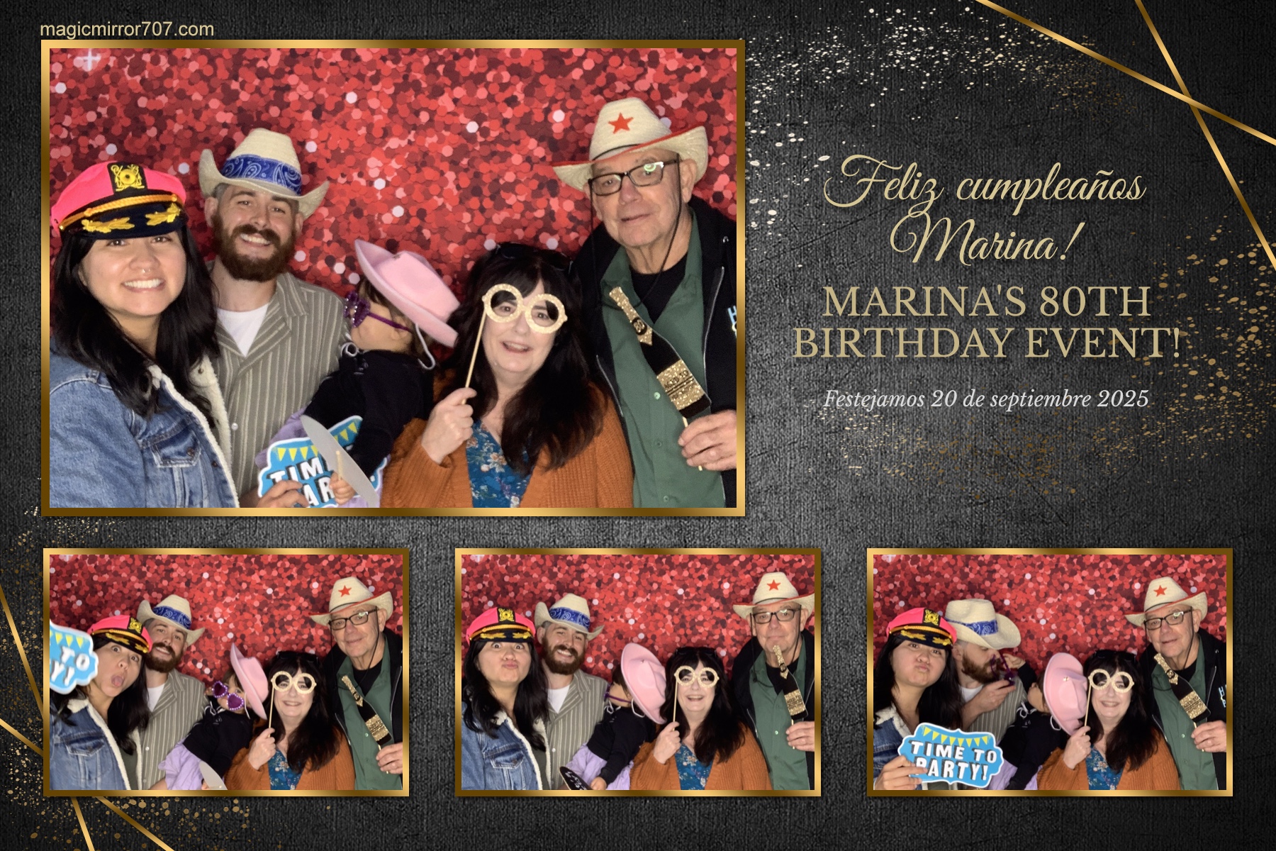 Marina's 80th Birthday | View more photos from the event at gallery.magicmirror707.com/u/MagicMirror707/Marinas-80th-Birthday