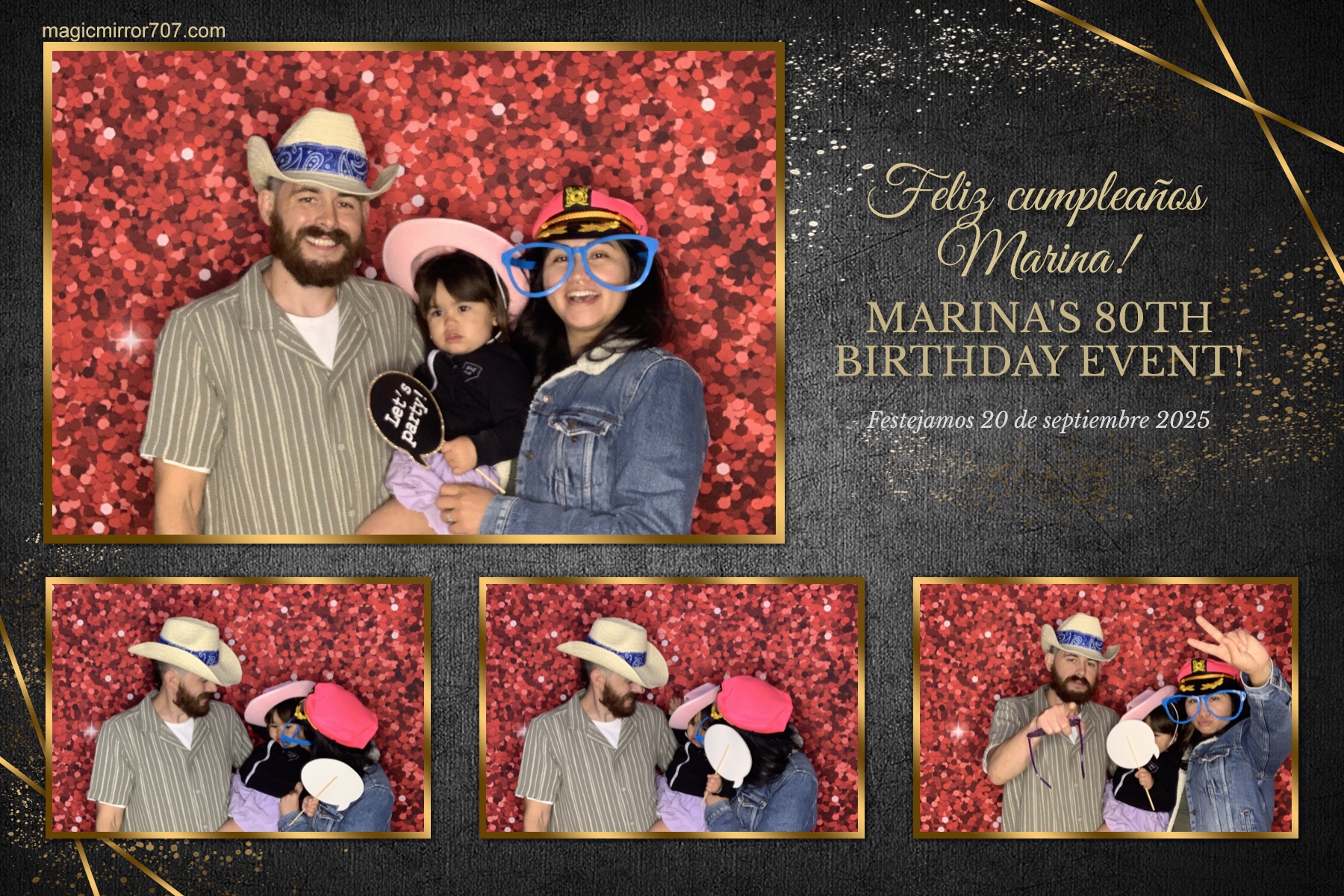 Marina's 80th Birthday | View more photos from the event at gallery.magicmirror707.com/u/MagicMirror707/Marinas-80th-Birthday