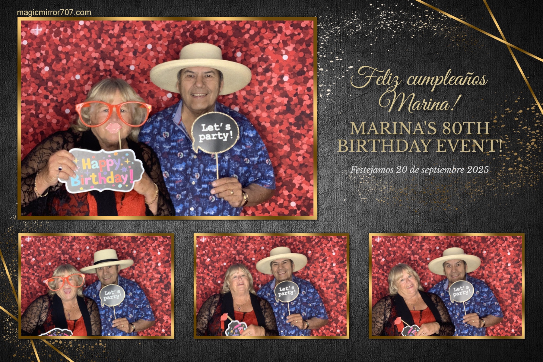 Marina's 80th Birthday | View more photos from the event at gallery.magicmirror707.com/u/MagicMirror707/Marinas-80th-Birthday