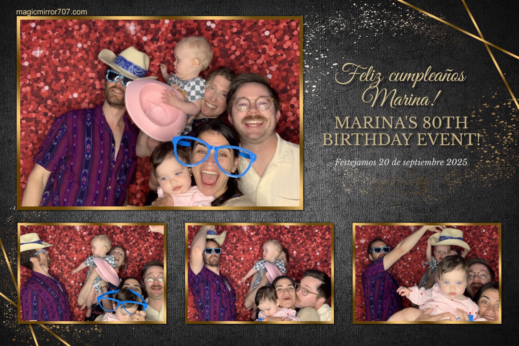 Marina's 80th Birthday | View more photos from the event at gallery.magicmirror707.com/u/MagicMirror707/Marinas-80th-Birthday