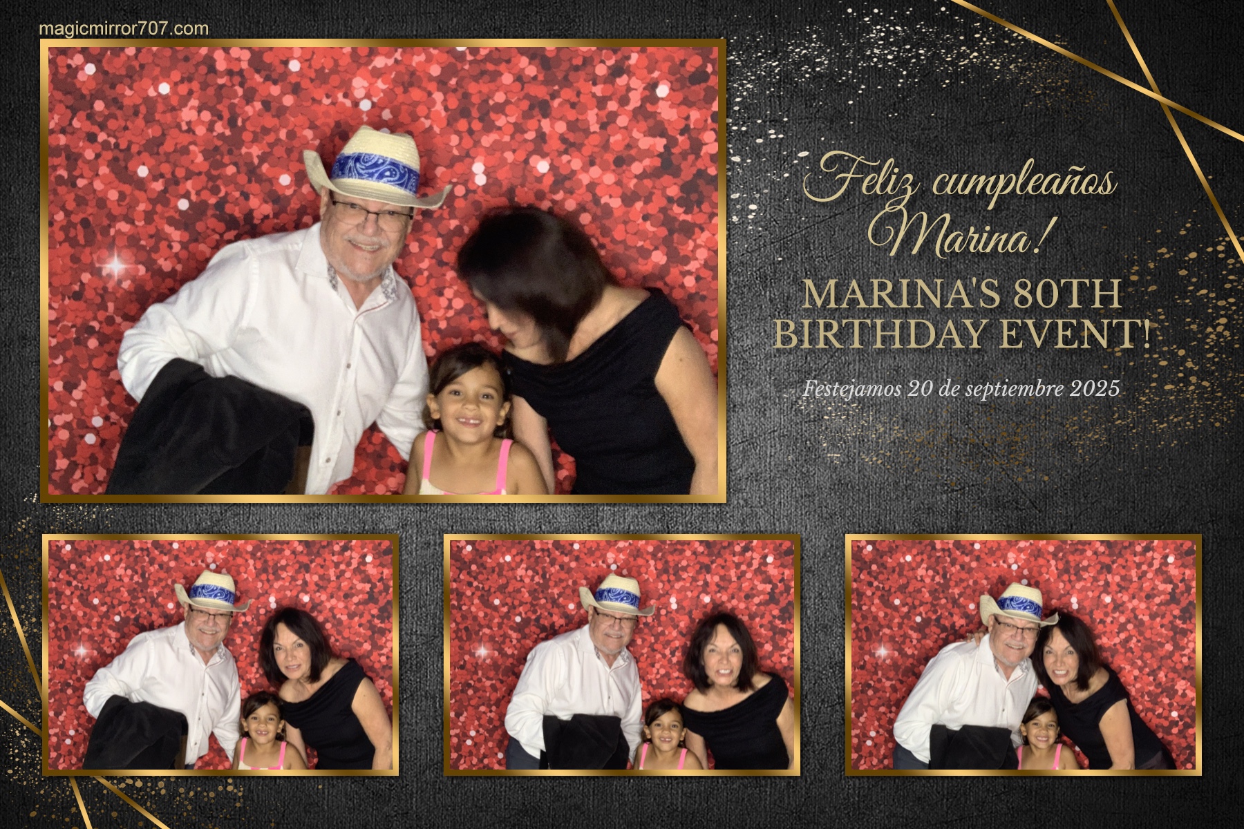 Marina's 80th Birthday | View more photos from the event at gallery.magicmirror707.com/u/MagicMirror707/Marinas-80th-Birthday