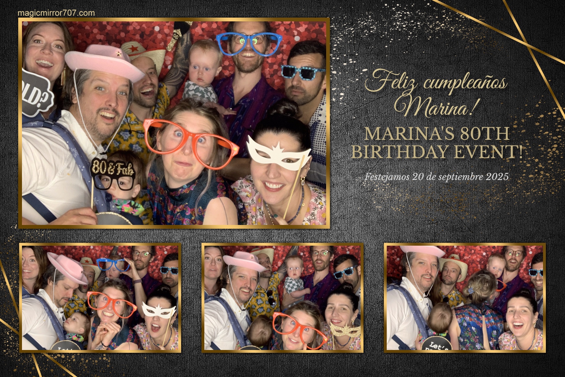 Marina's 80th Birthday | View more photos from the event at gallery.magicmirror707.com/u/MagicMirror707/Marinas-80th-Birthday