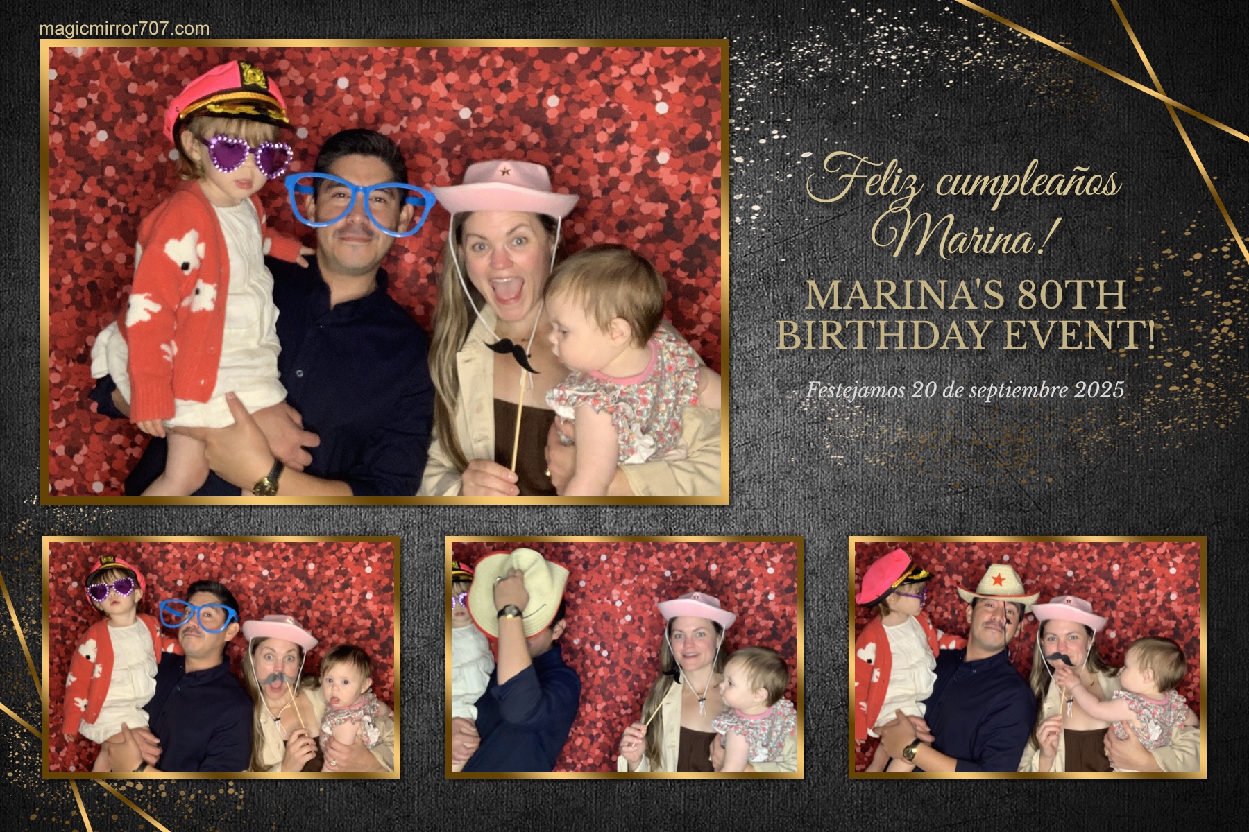 Marina's 80th Birthday | View more photos from the event at gallery.magicmirror707.com/u/MagicMirror707/Marinas-80th-Birthday