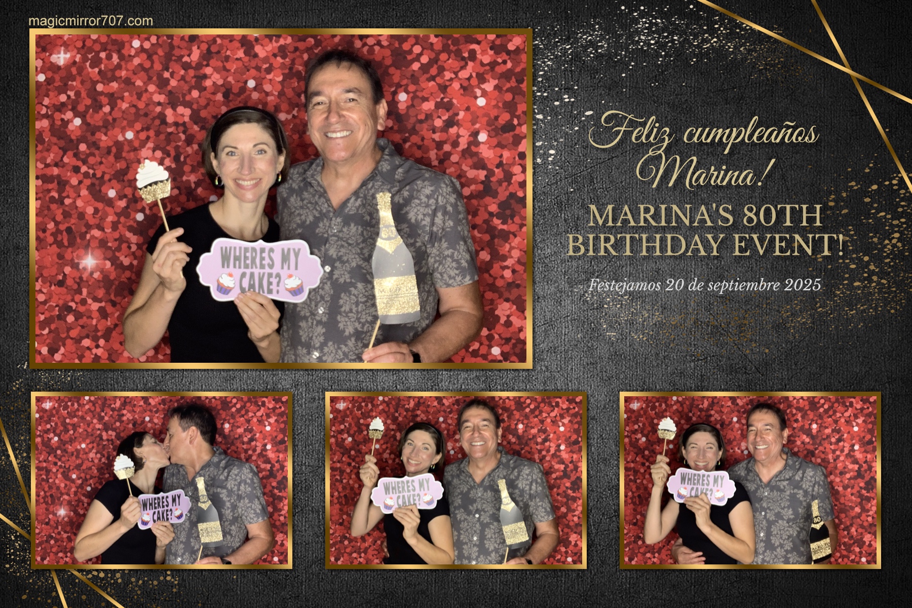 Marina's 80th Birthday | View more photos from the event at gallery.magicmirror707.com/u/MagicMirror707/Marinas-80th-Birthday