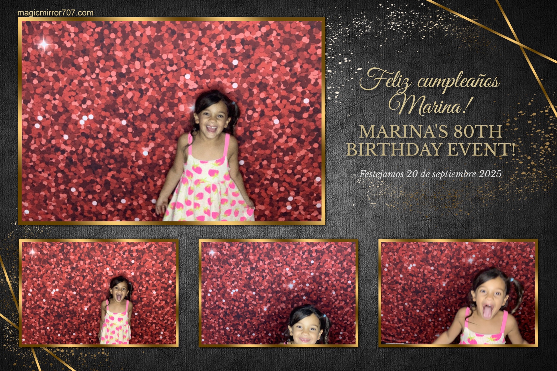 Marina's 80th Birthday | View more photos from the event at gallery.magicmirror707.com/u/MagicMirror707/Marinas-80th-Birthday