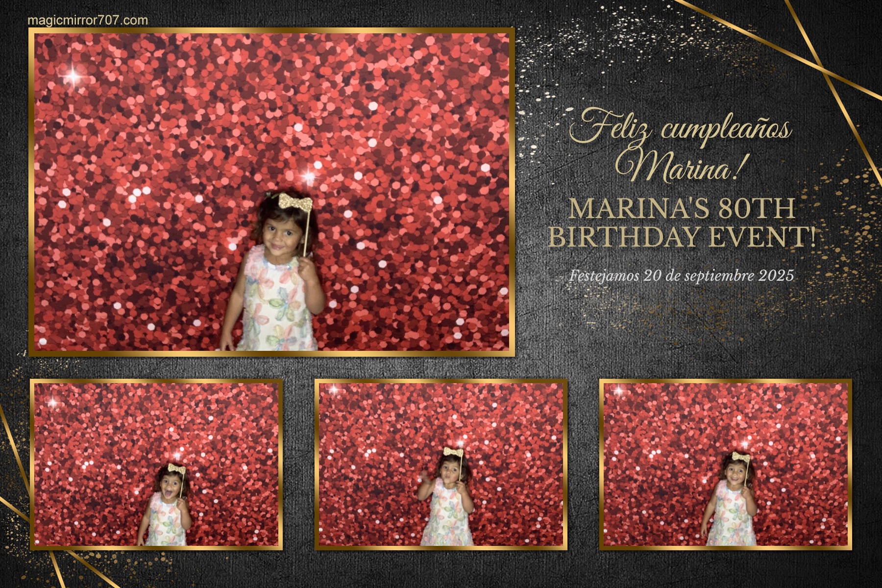 Marina's 80th Birthday | View more photos from the event at gallery.magicmirror707.com/u/MagicMirror707/Marinas-80th-Birthday