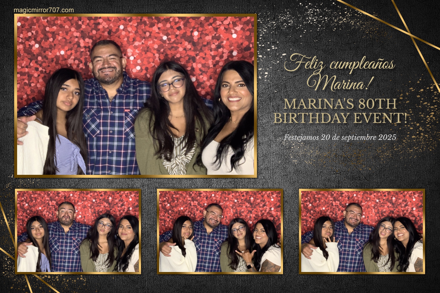 Marina's 80th Birthday | View more photos from the event at gallery.magicmirror707.com/u/MagicMirror707/Marinas-80th-Birthday