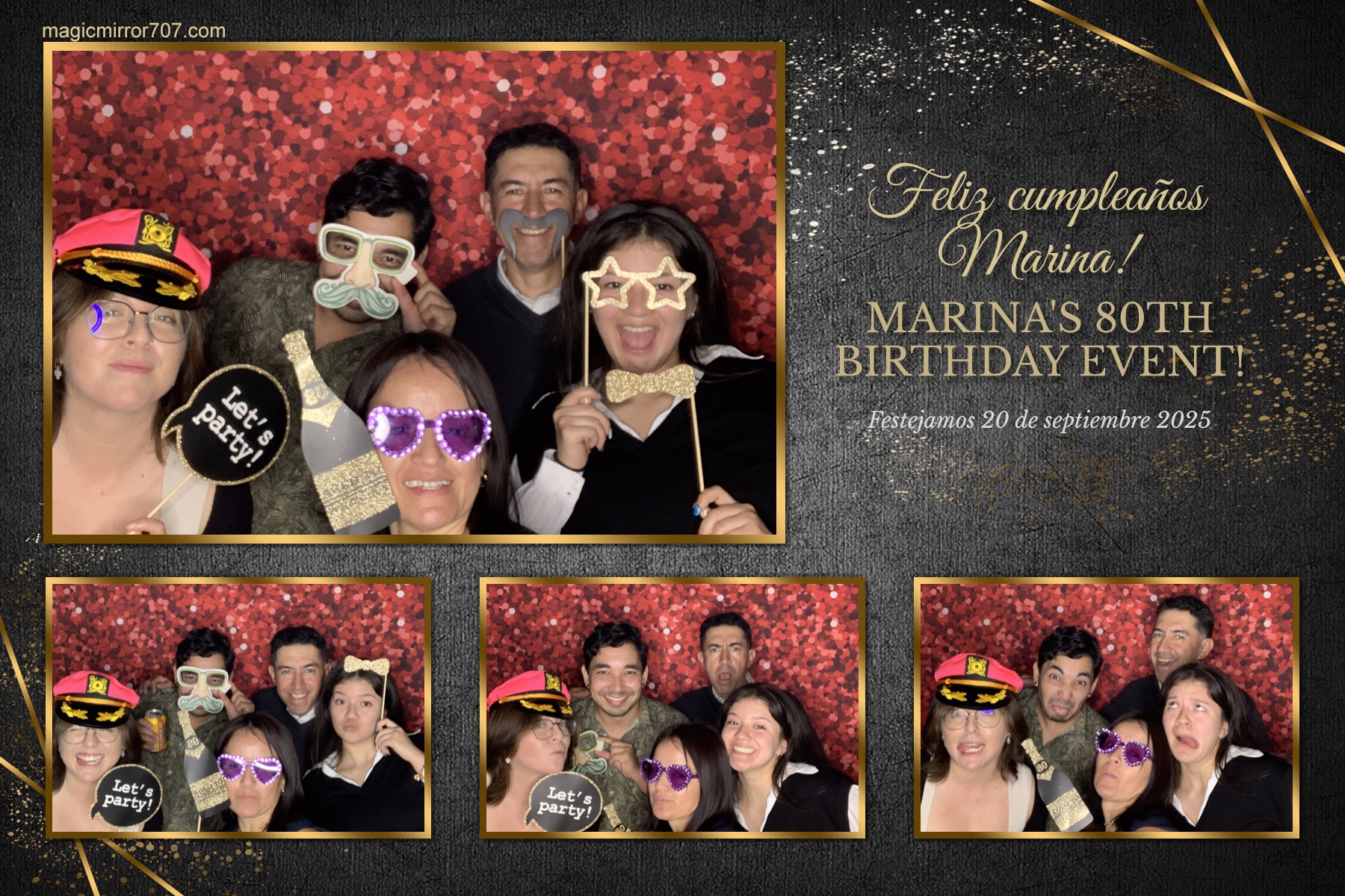 Marina's 80th Birthday | View more photos from the event at gallery.magicmirror707.com/u/MagicMirror707/Marinas-80th-Birthday