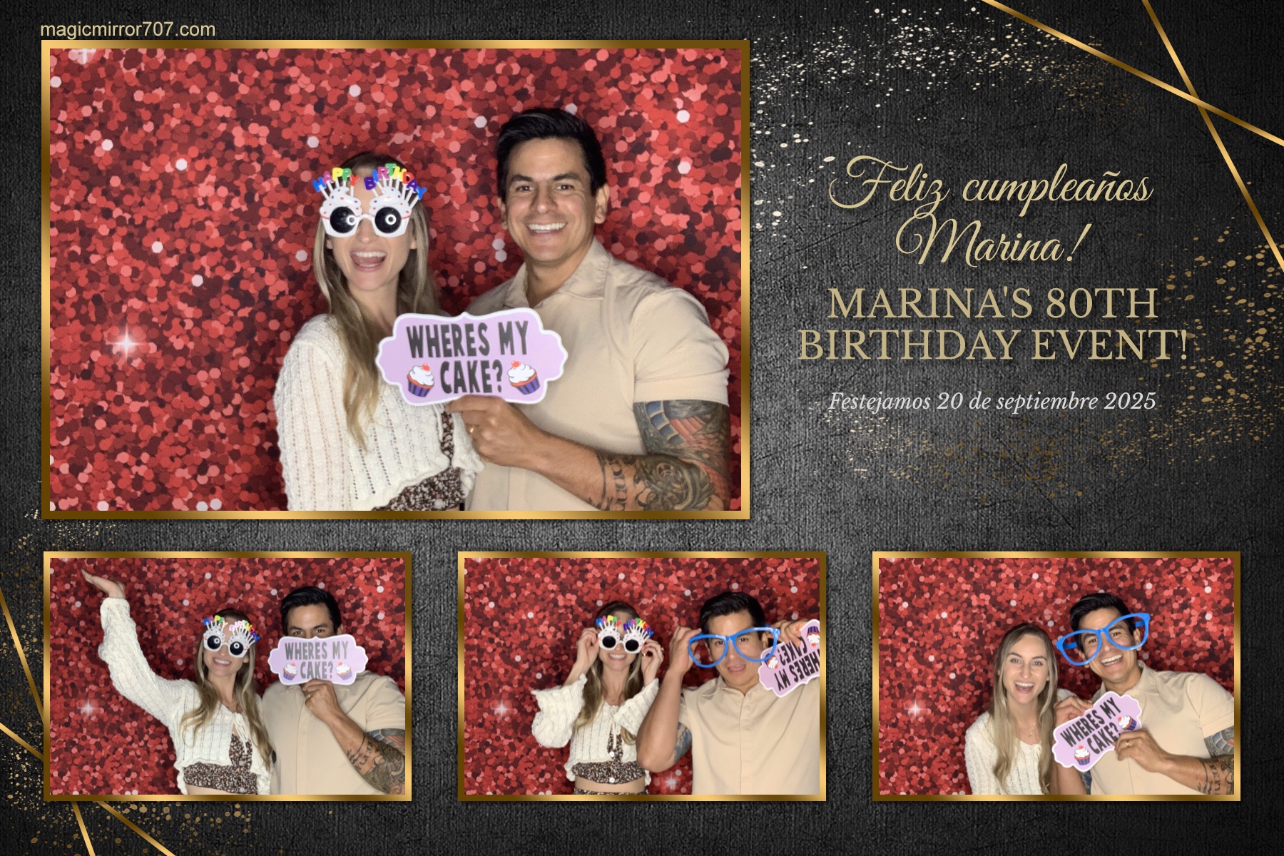 Marina's 80th Birthday | View more photos from the event at gallery.magicmirror707.com/u/MagicMirror707/Marinas-80th-Birthday