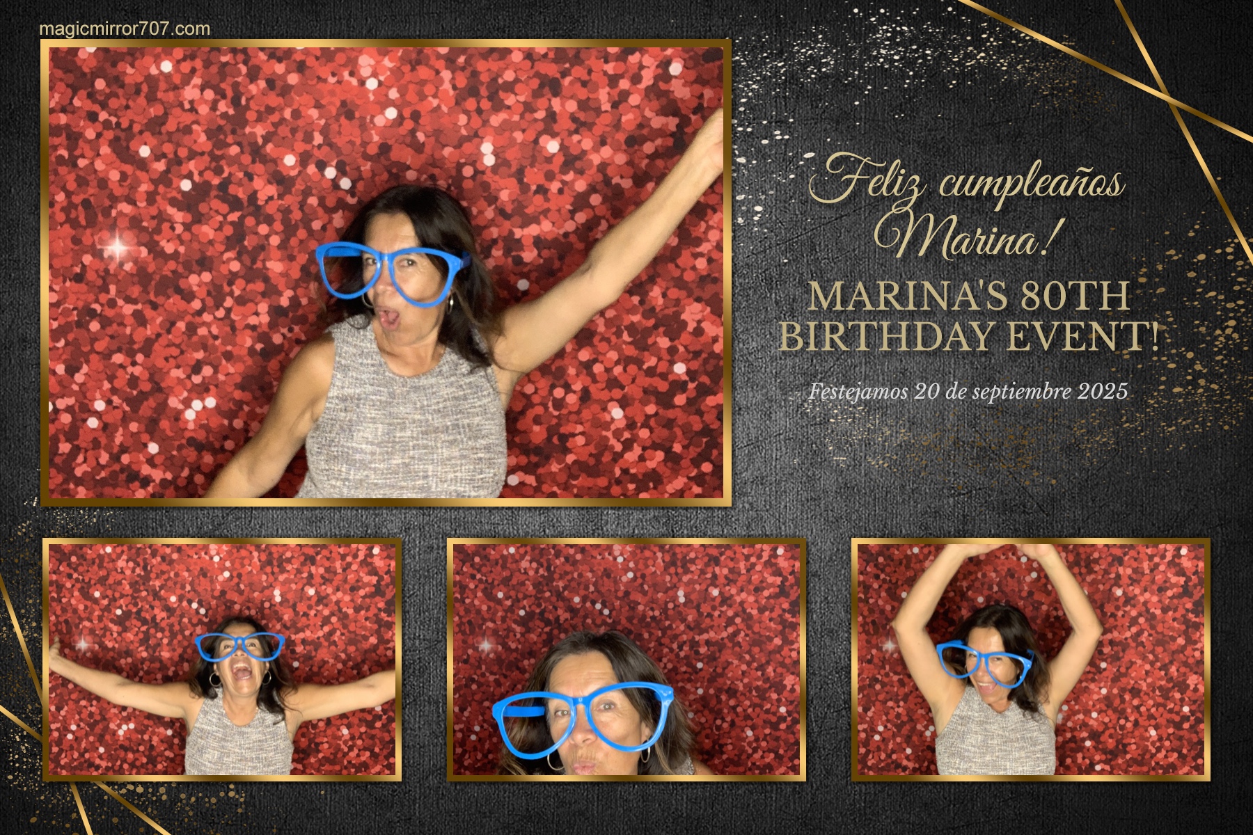 Marina's 80th Birthday | View more photos from the event at gallery.magicmirror707.com/u/MagicMirror707/Marinas-80th-Birthday