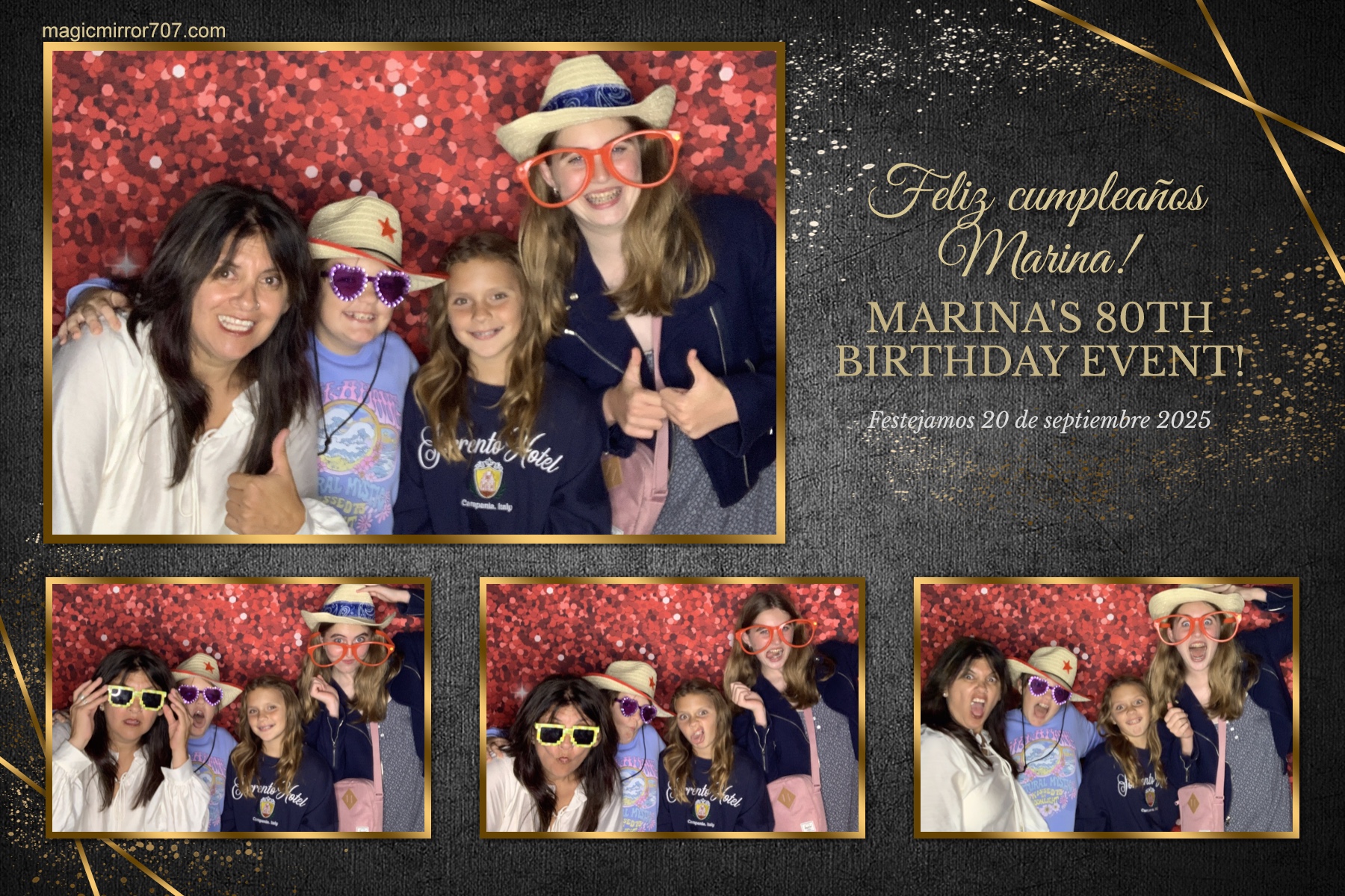 Marina's 80th Birthday | View more photos from the event at gallery.magicmirror707.com/u/MagicMirror707/Marinas-80th-Birthday