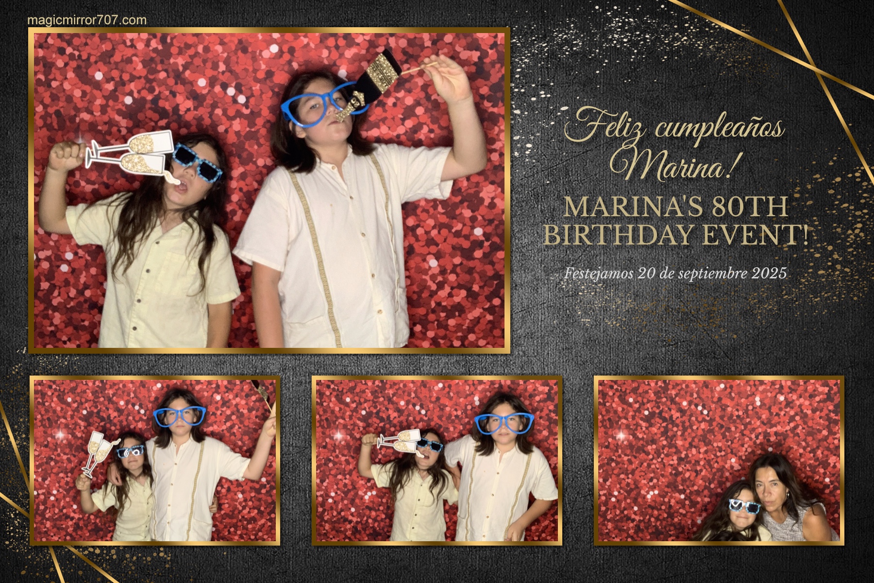 Marina's 80th Birthday | View more photos from the event at gallery.magicmirror707.com/u/MagicMirror707/Marinas-80th-Birthday