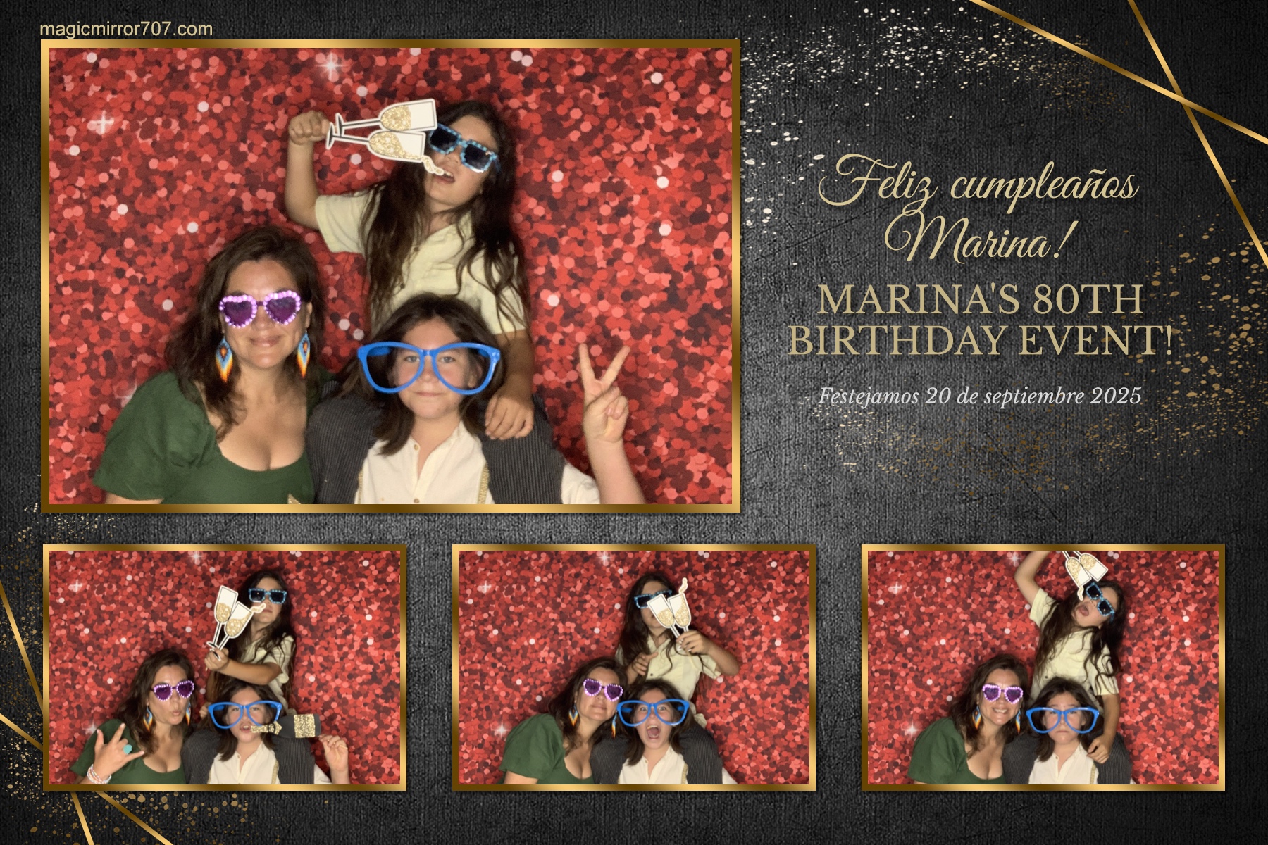 Marina's 80th Birthday | View more photos from the event at gallery.magicmirror707.com/u/MagicMirror707/Marinas-80th-Birthday