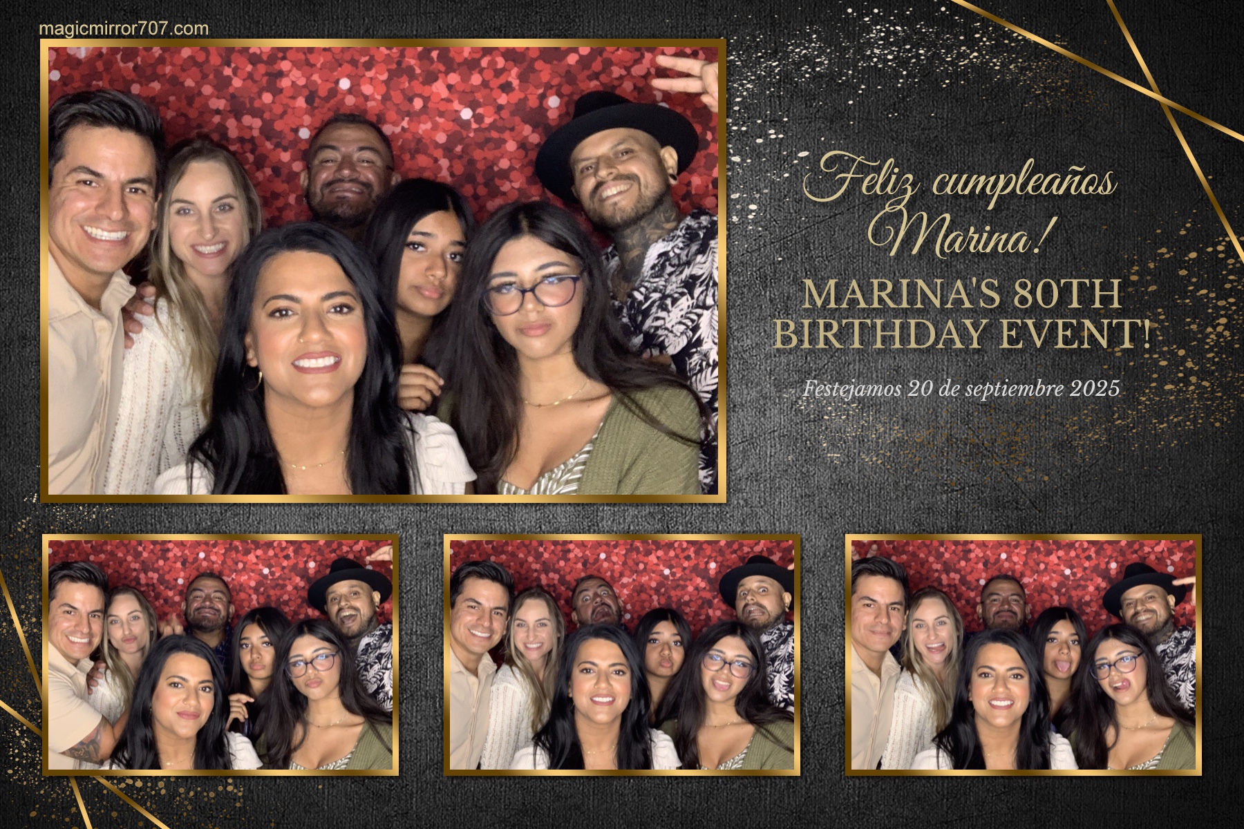 Marina's 80th Birthday | View more photos from the event at gallery.magicmirror707.com/u/MagicMirror707/Marinas-80th-Birthday