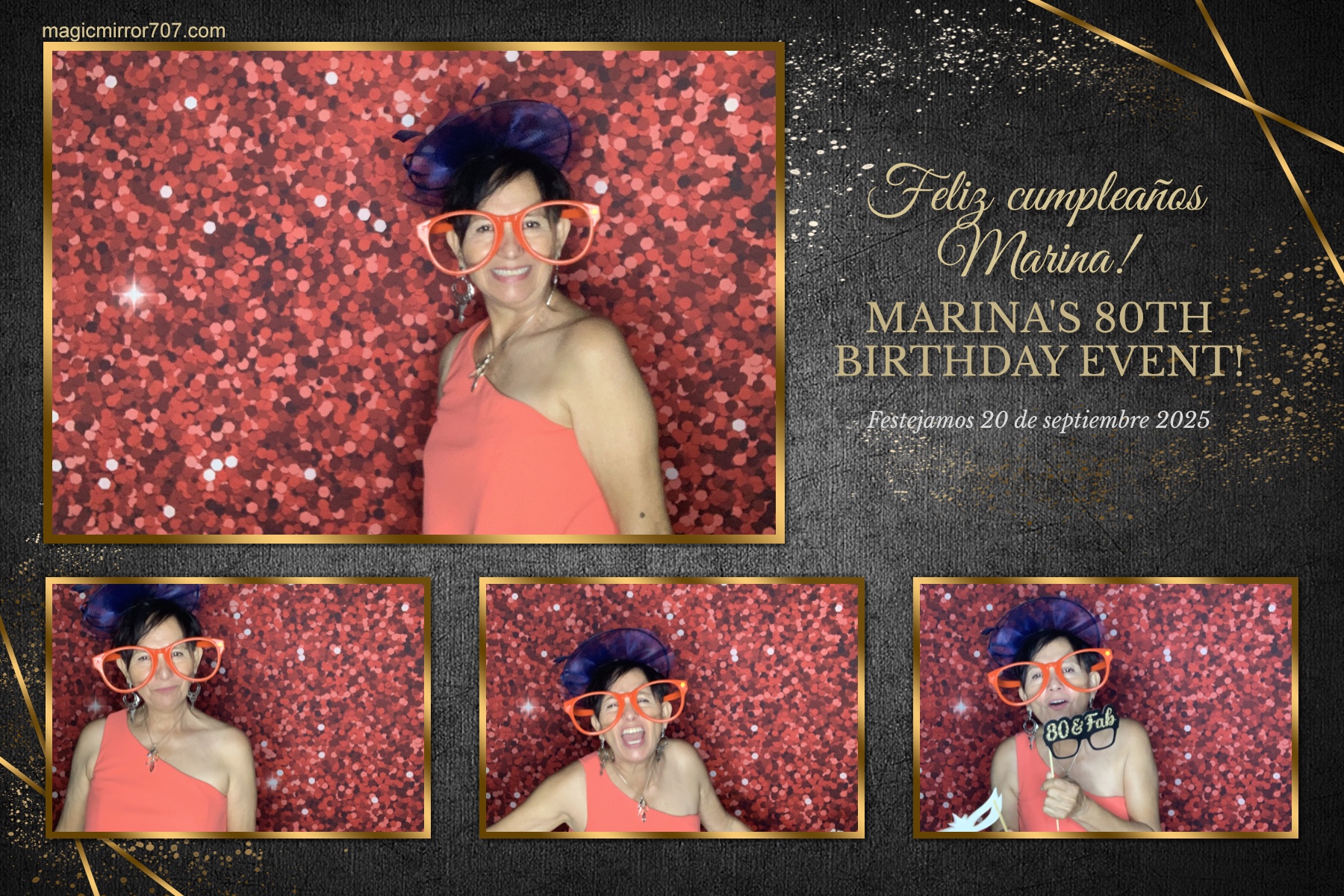 Marina's 80th Birthday | View more photos from the event at gallery.magicmirror707.com/u/MagicMirror707/Marinas-80th-Birthday