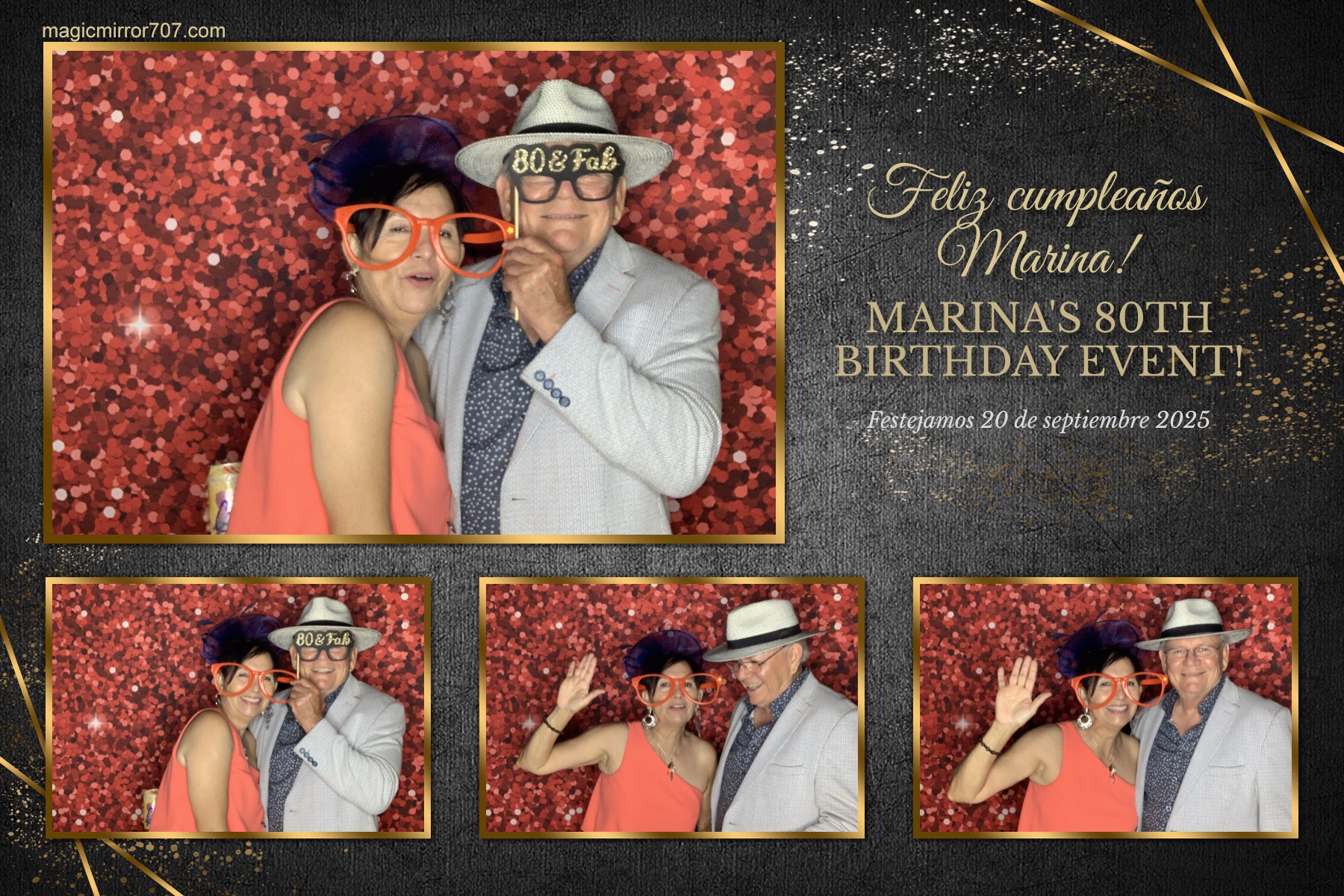 Marina's 80th Birthday | View more photos from the event at gallery.magicmirror707.com/u/MagicMirror707/Marinas-80th-Birthday