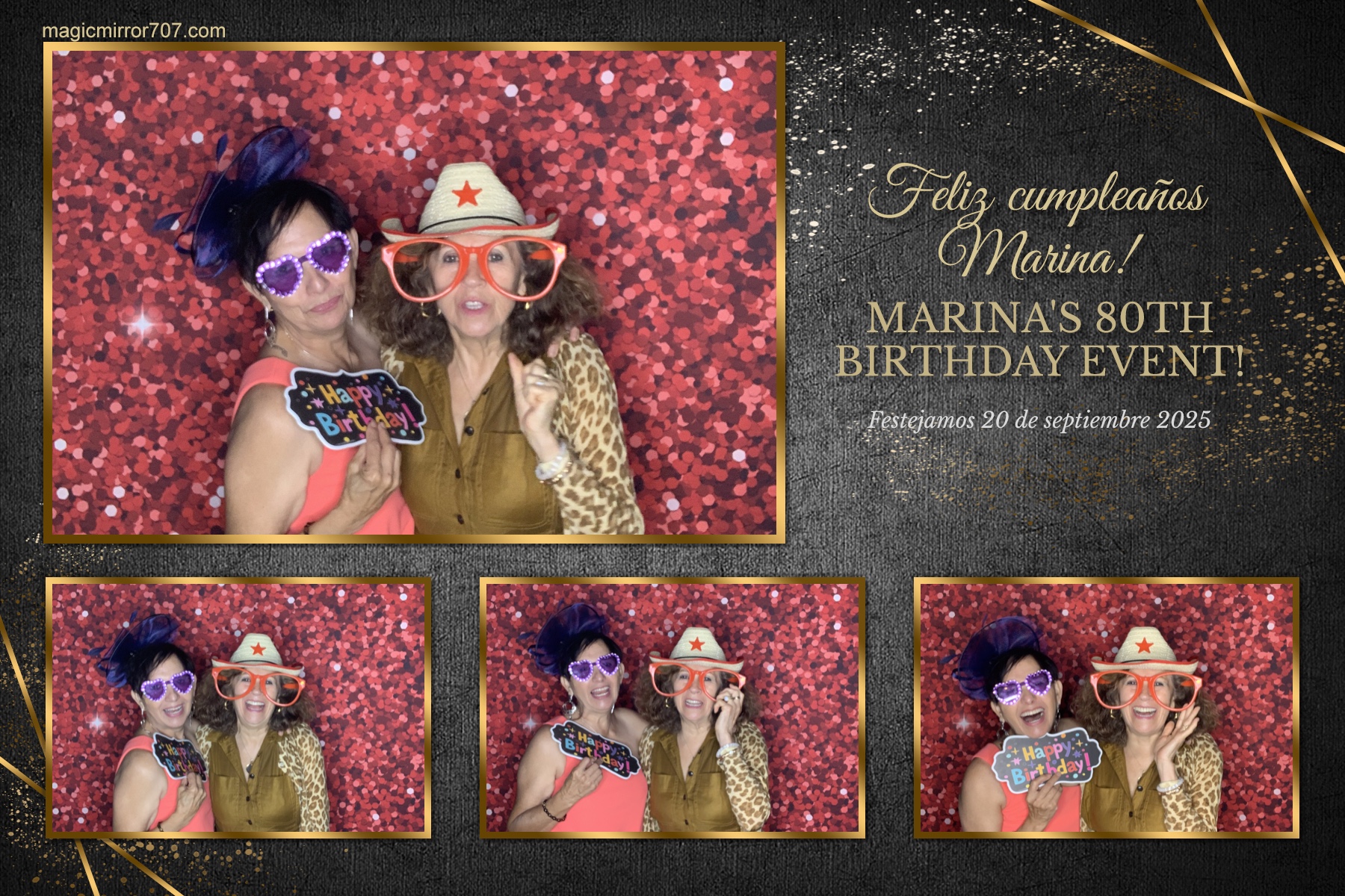 Marina's 80th Birthday | View more photos from the event at gallery.magicmirror707.com/u/MagicMirror707/Marinas-80th-Birthday