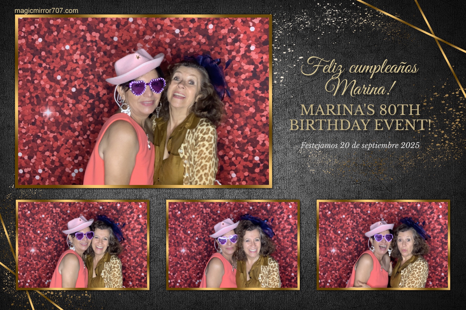 Marina's 80th Birthday | View more photos from the event at gallery.magicmirror707.com/u/MagicMirror707/Marinas-80th-Birthday